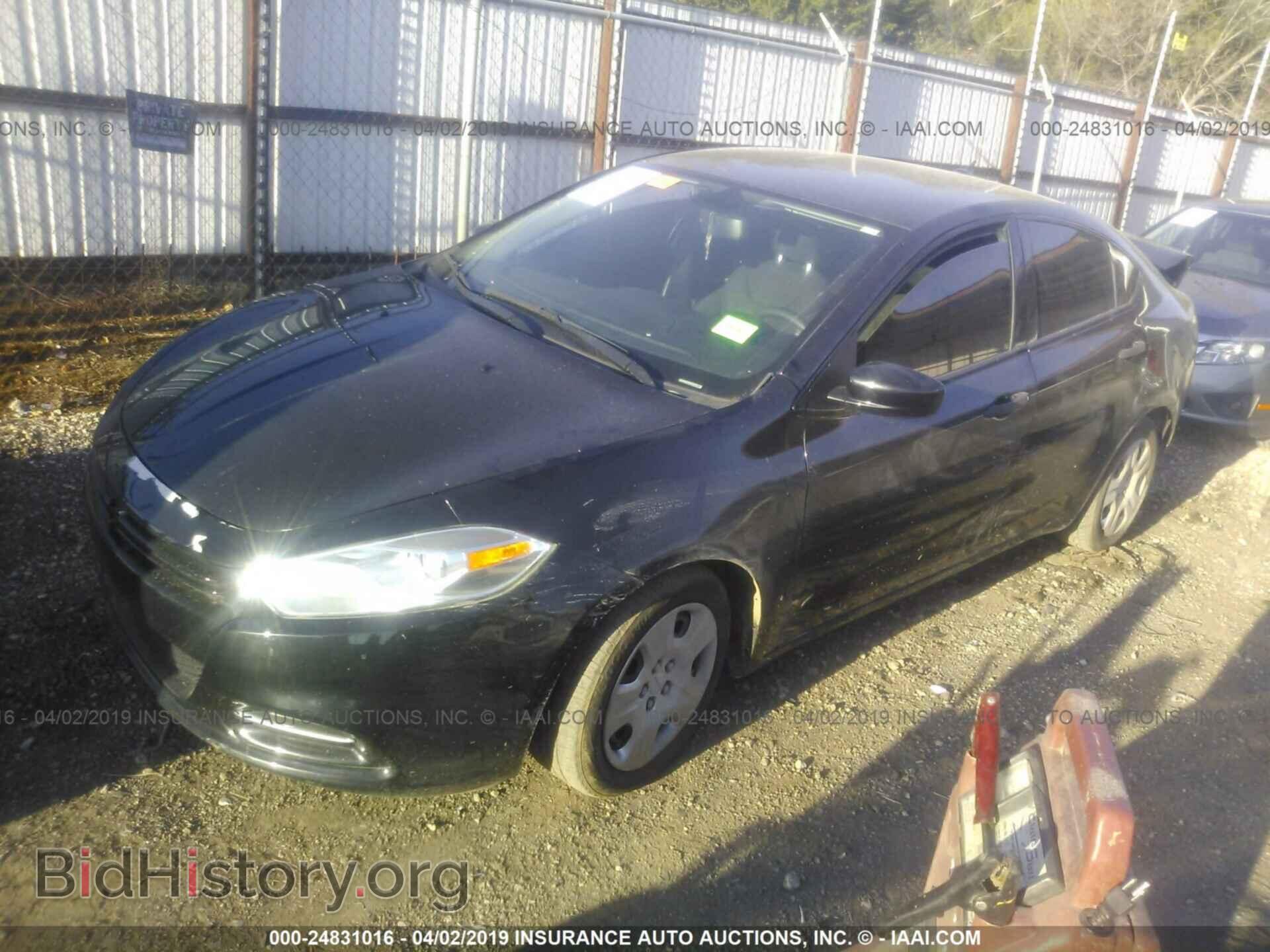 2013 DODGE DART - VIN: 1C3CDFAA2DD343505 - Фото 2