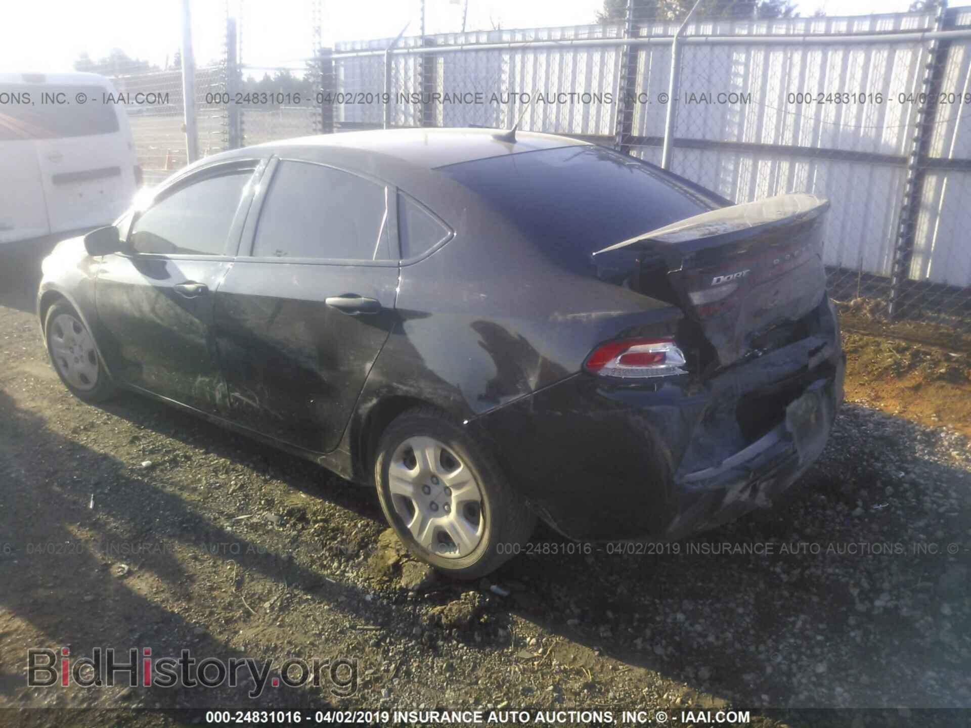 2013 DODGE DART - VIN: 1C3CDFAA2DD343505 - Фото 3