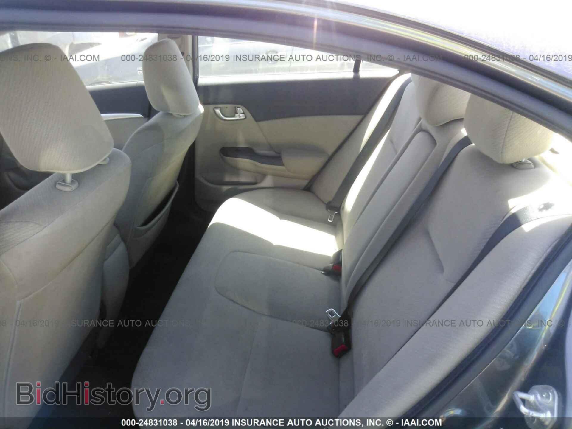 2013 HONDA CIVIC - VIN: 19XFB2F88DE225566 - Фото 8