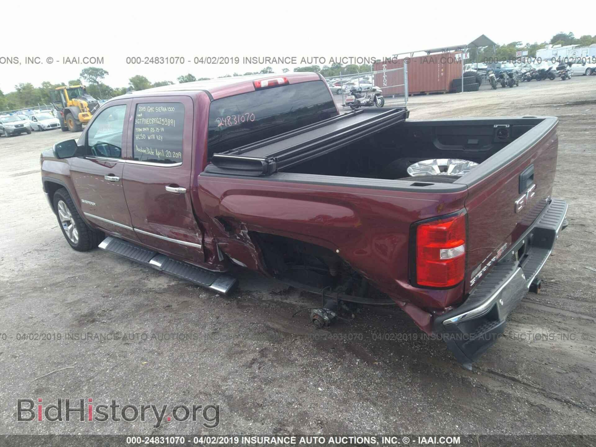 2015 GMC SIERRA - VIN: 3GTP1VEC8FG253891 - Фото 3