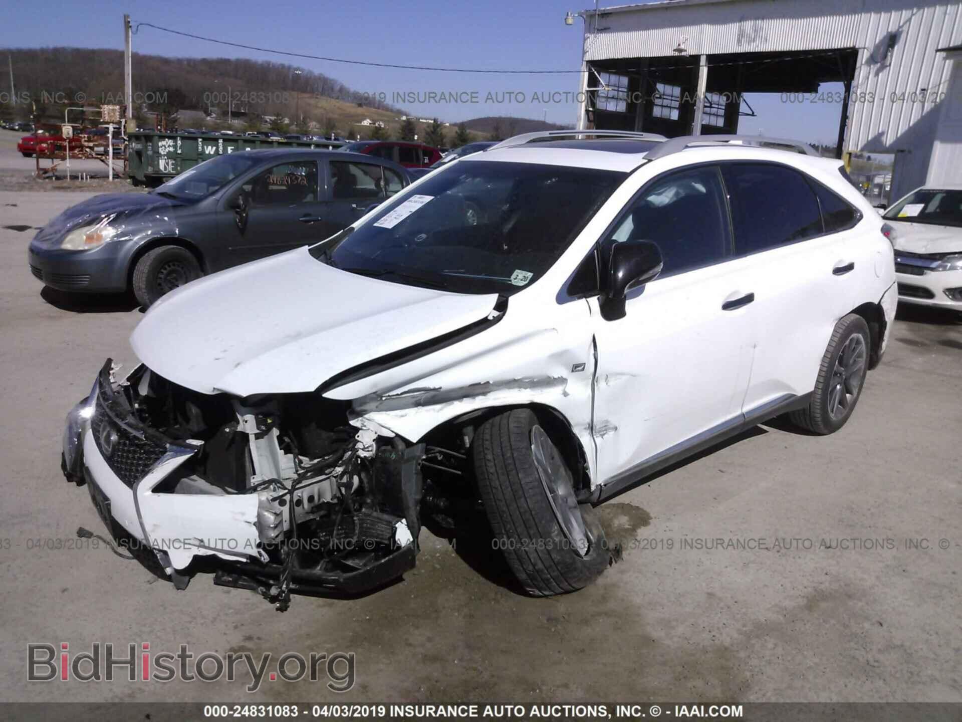 2015 LEXUS RX - VIN: 2T2BK1BA3FC304660 - Фото 2