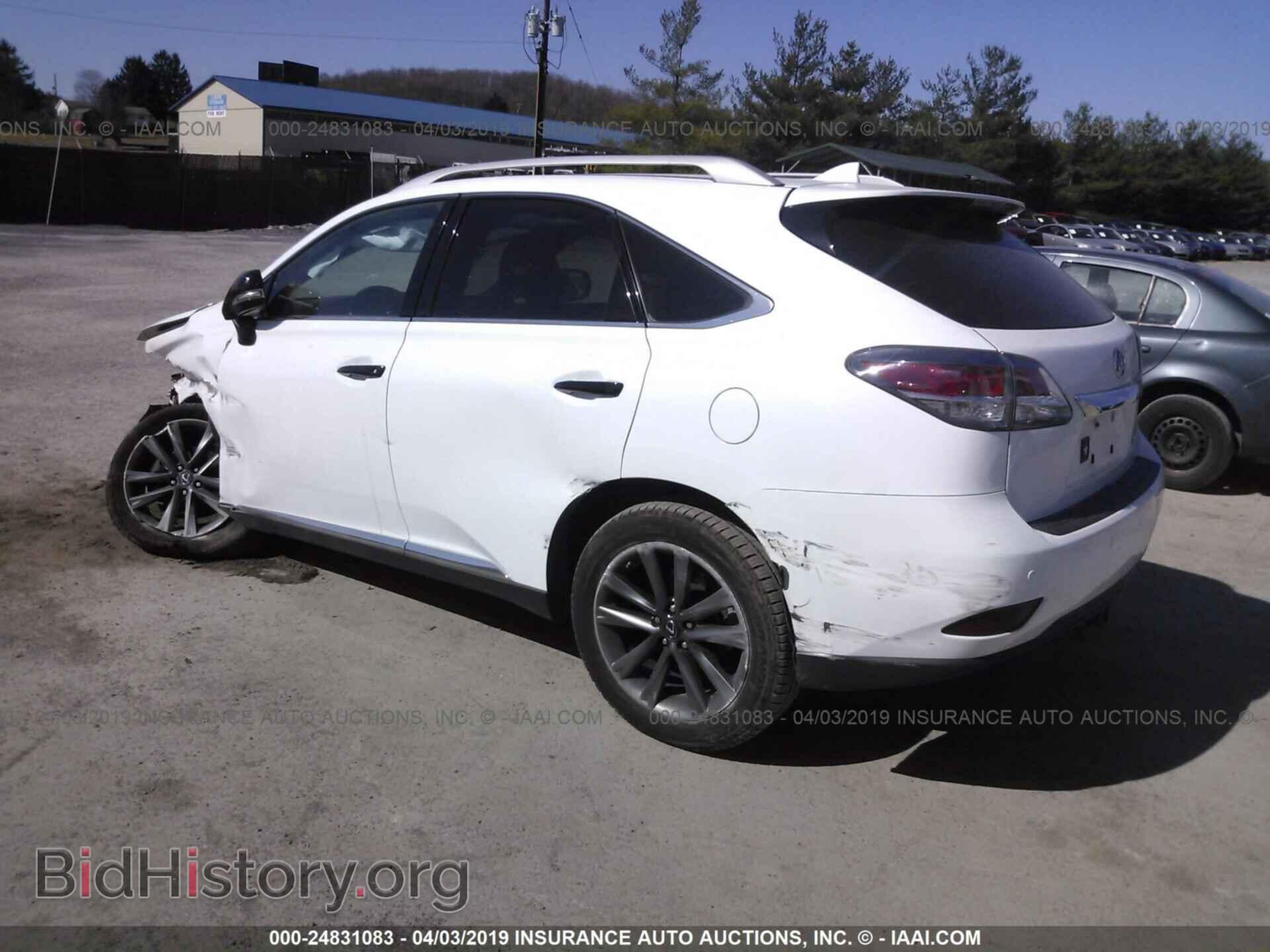 2015 LEXUS RX - VIN: 2T2BK1BA3FC304660 - Фото 3