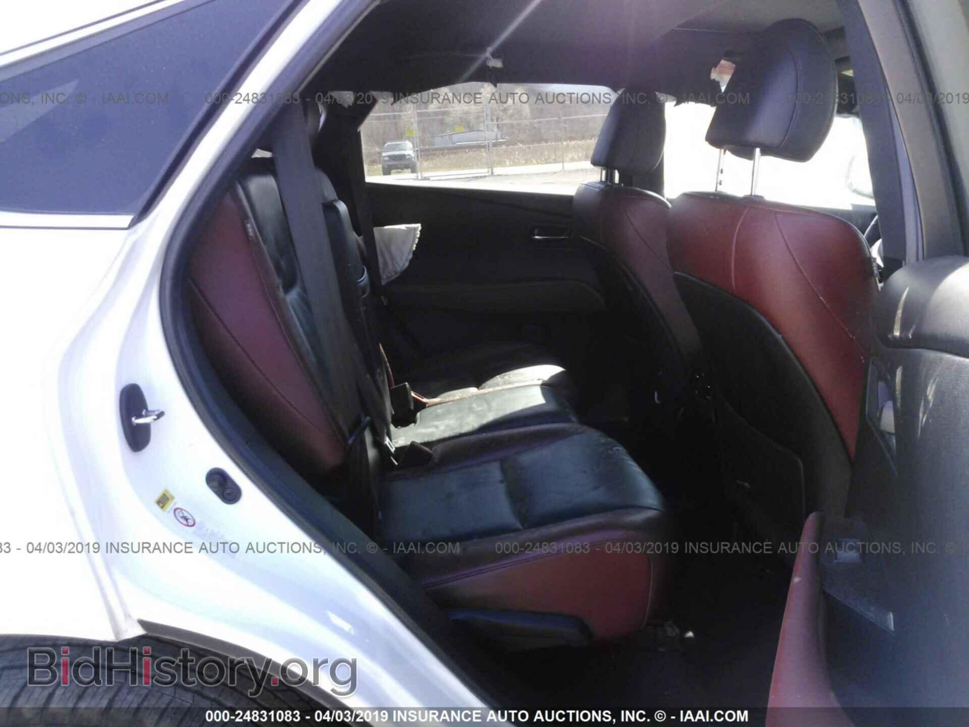 2015 LEXUS RX - VIN: 2T2BK1BA3FC304660 - Фото 8