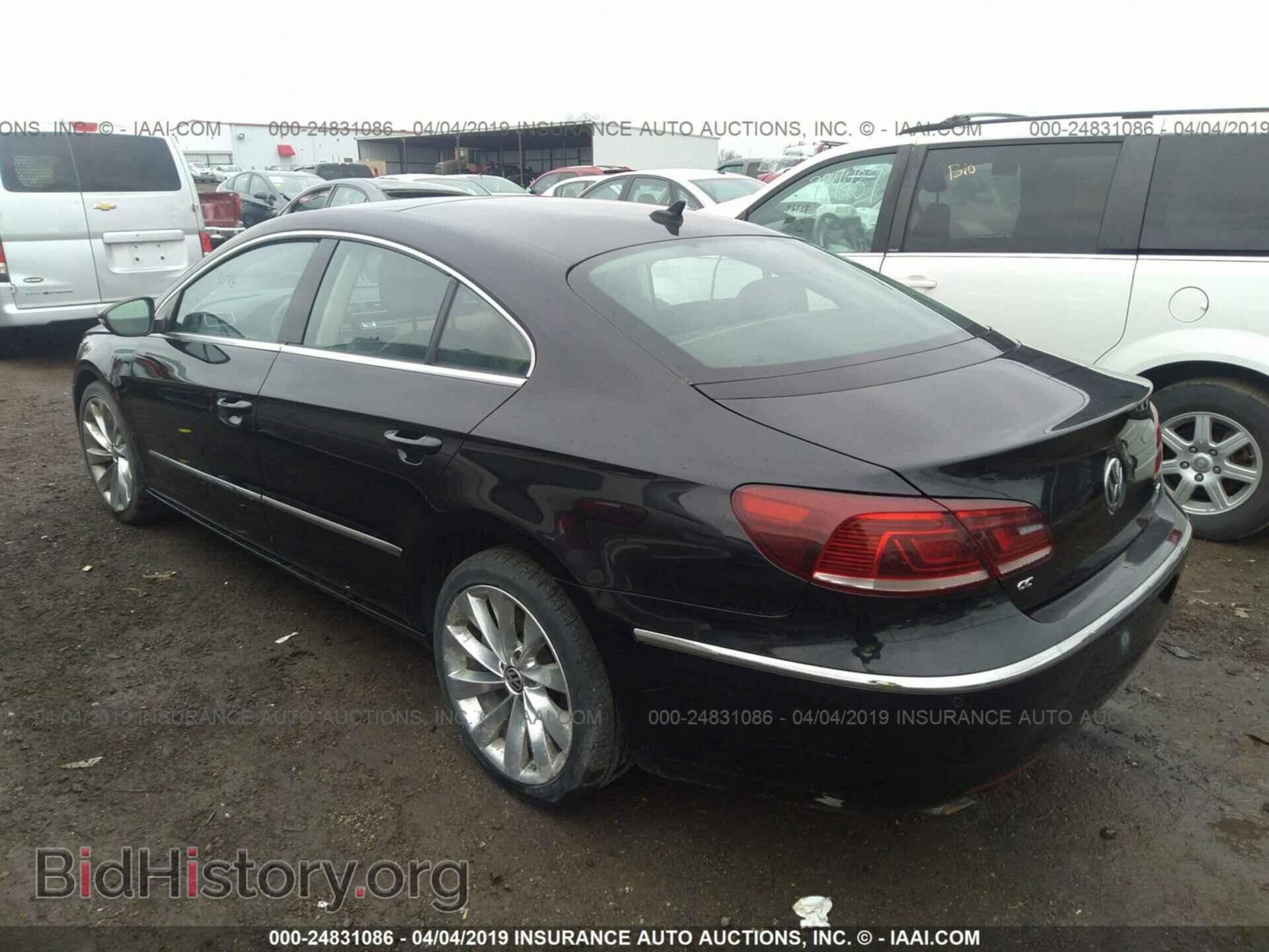 2013 VOLKSWAGEN CC - VIN: WVWGU7AN4DE508468 - Фото 3