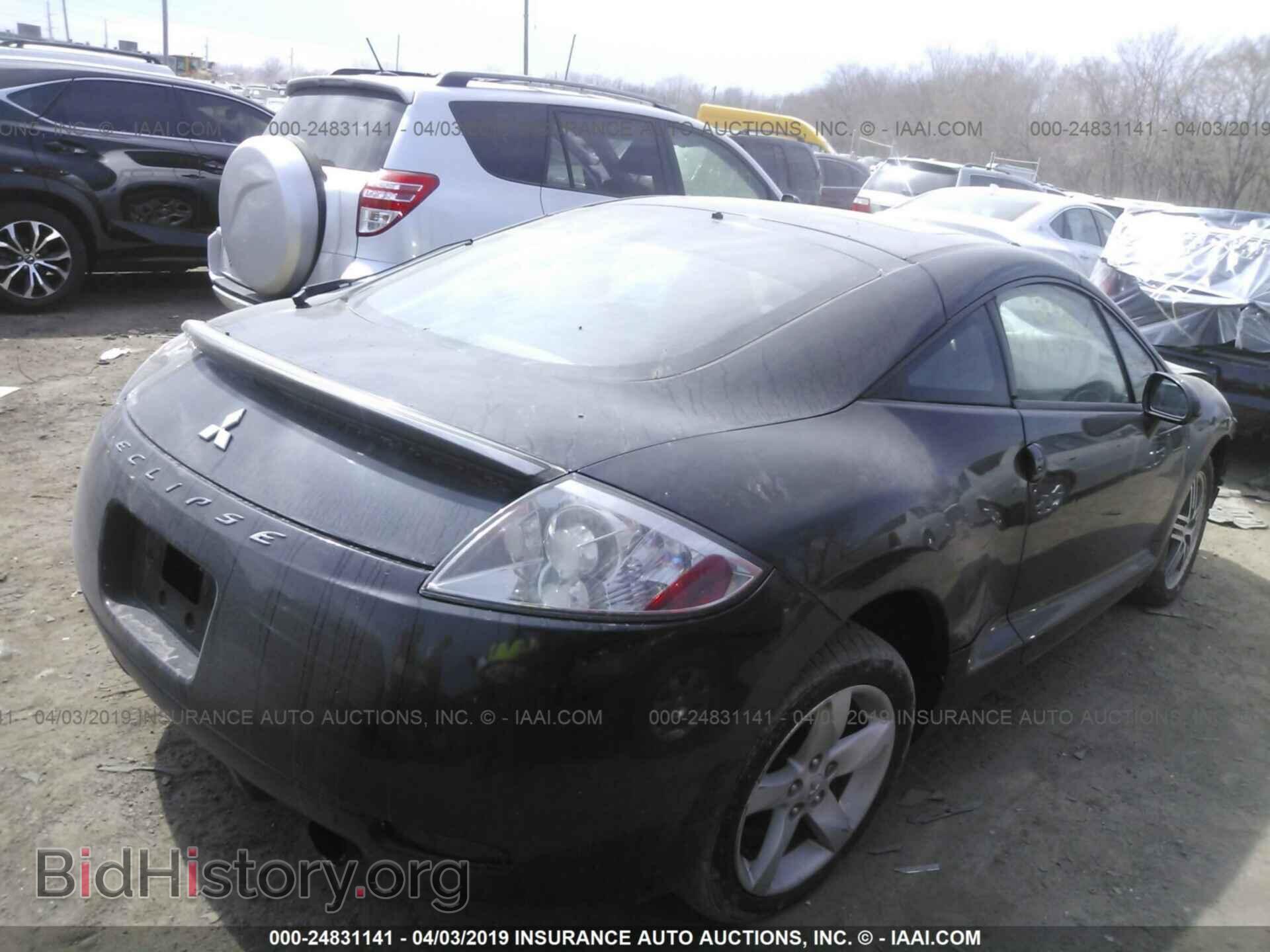 2007 MITSUBISHI ECLIPSE - VIN: 4A3AK24F17E026867 - Фото 4