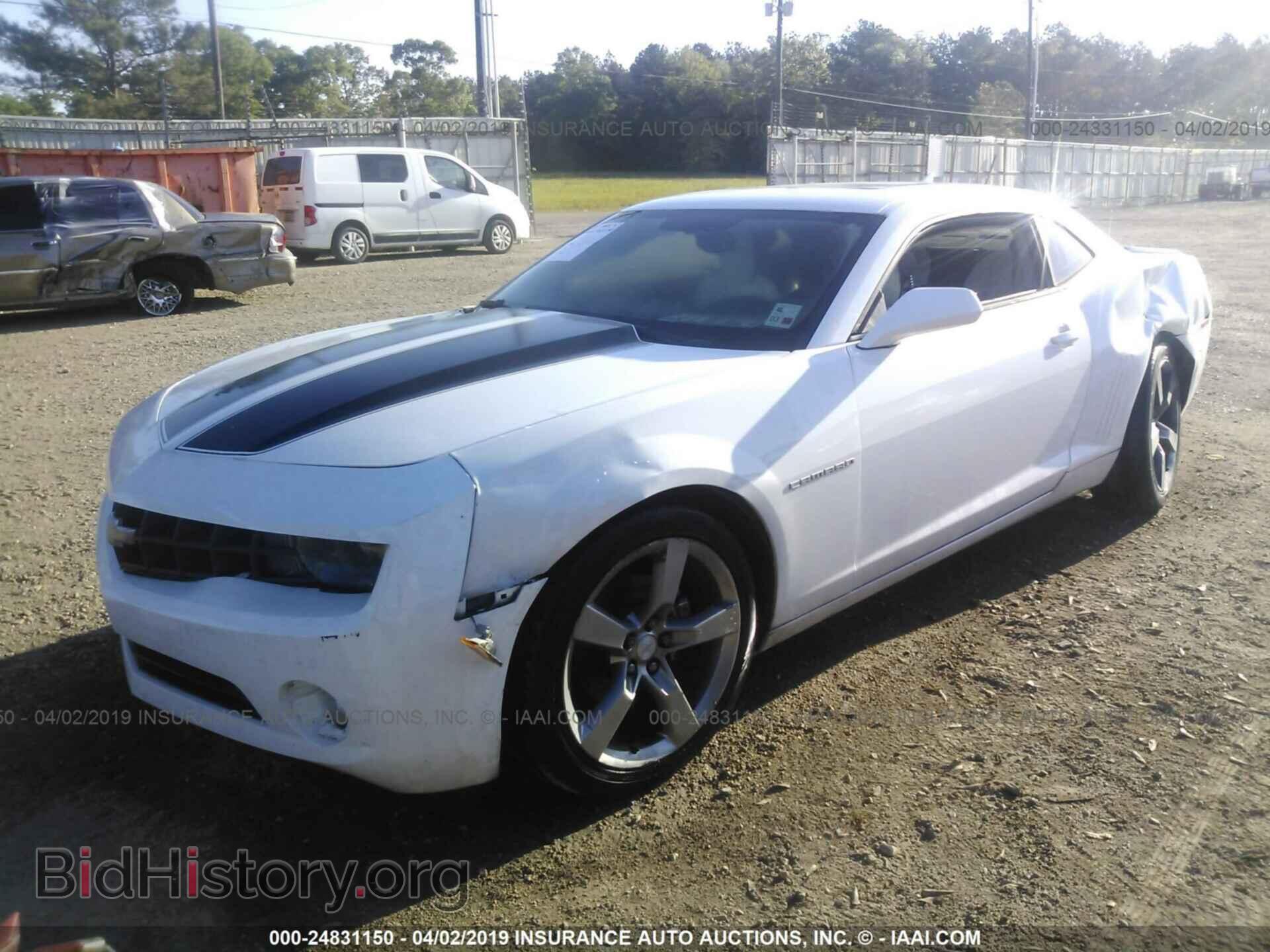 2012 CHEVROLET CAMARO - VIN: 2G1FB1E3XC9114703 - Фото 2