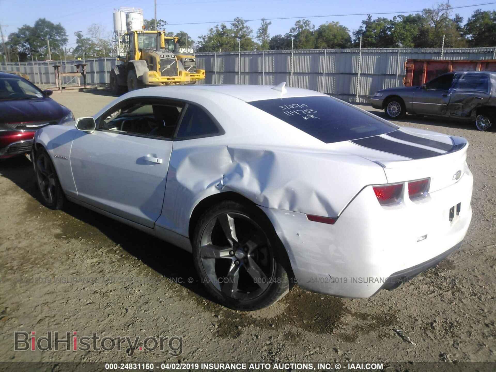 2012 CHEVROLET CAMARO - VIN: 2G1FB1E3XC9114703 - Фото 3