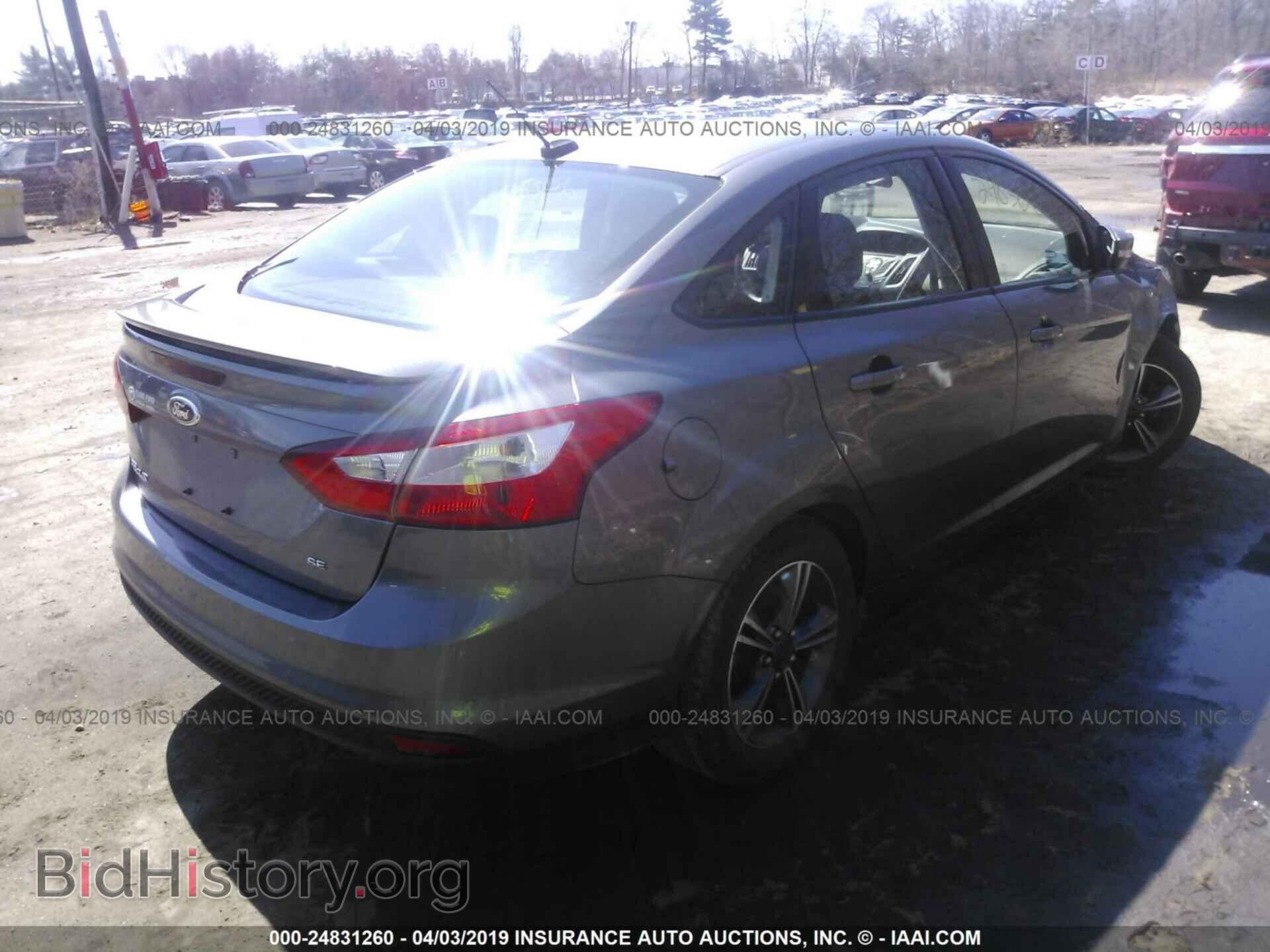2014 FORD FOCUS - VIN: 1FADP3F25EL445692 - Фото 4