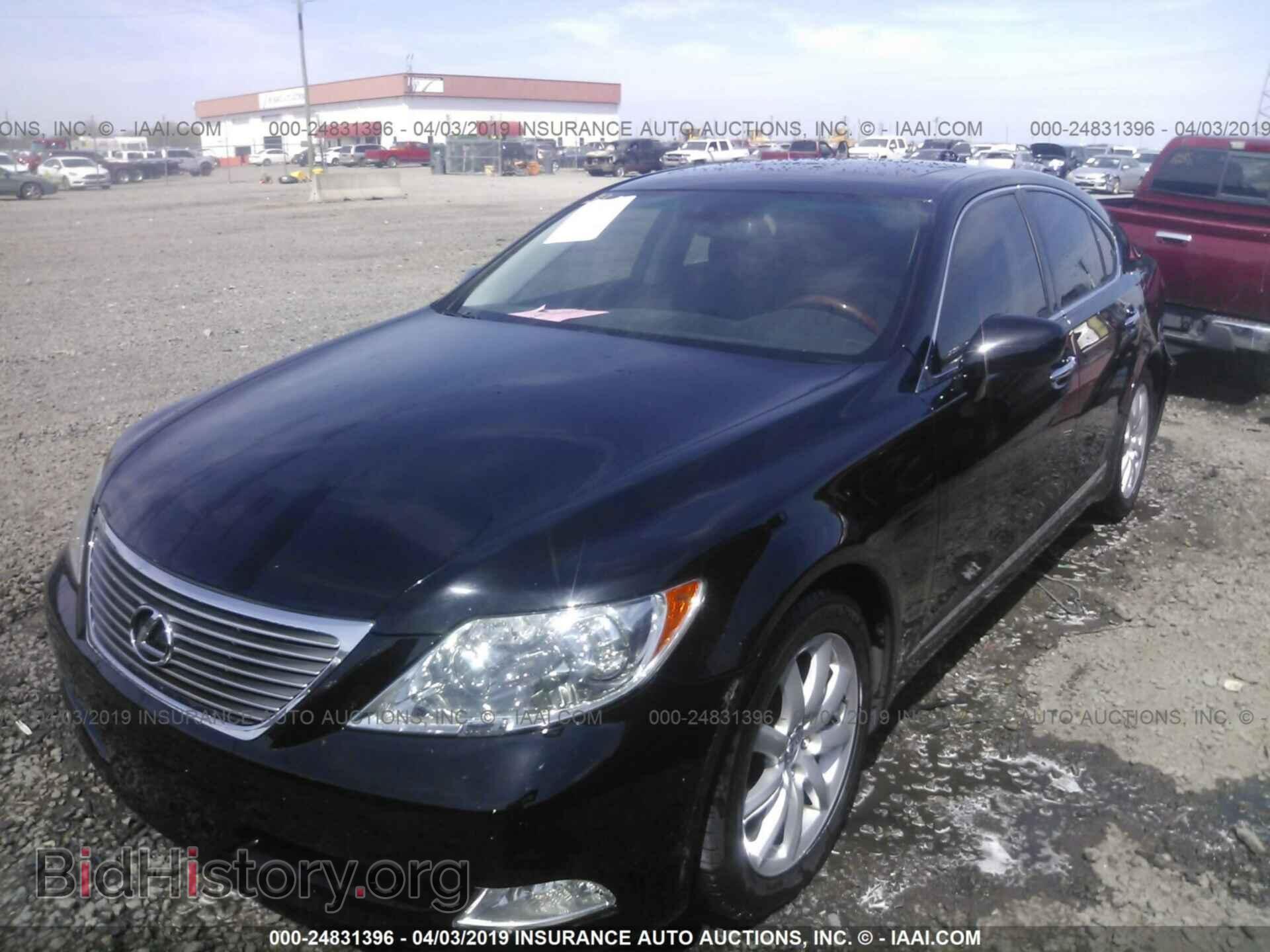 2007 LEXUS LS - VIN: JTHBL46F475024414 - Photo 2