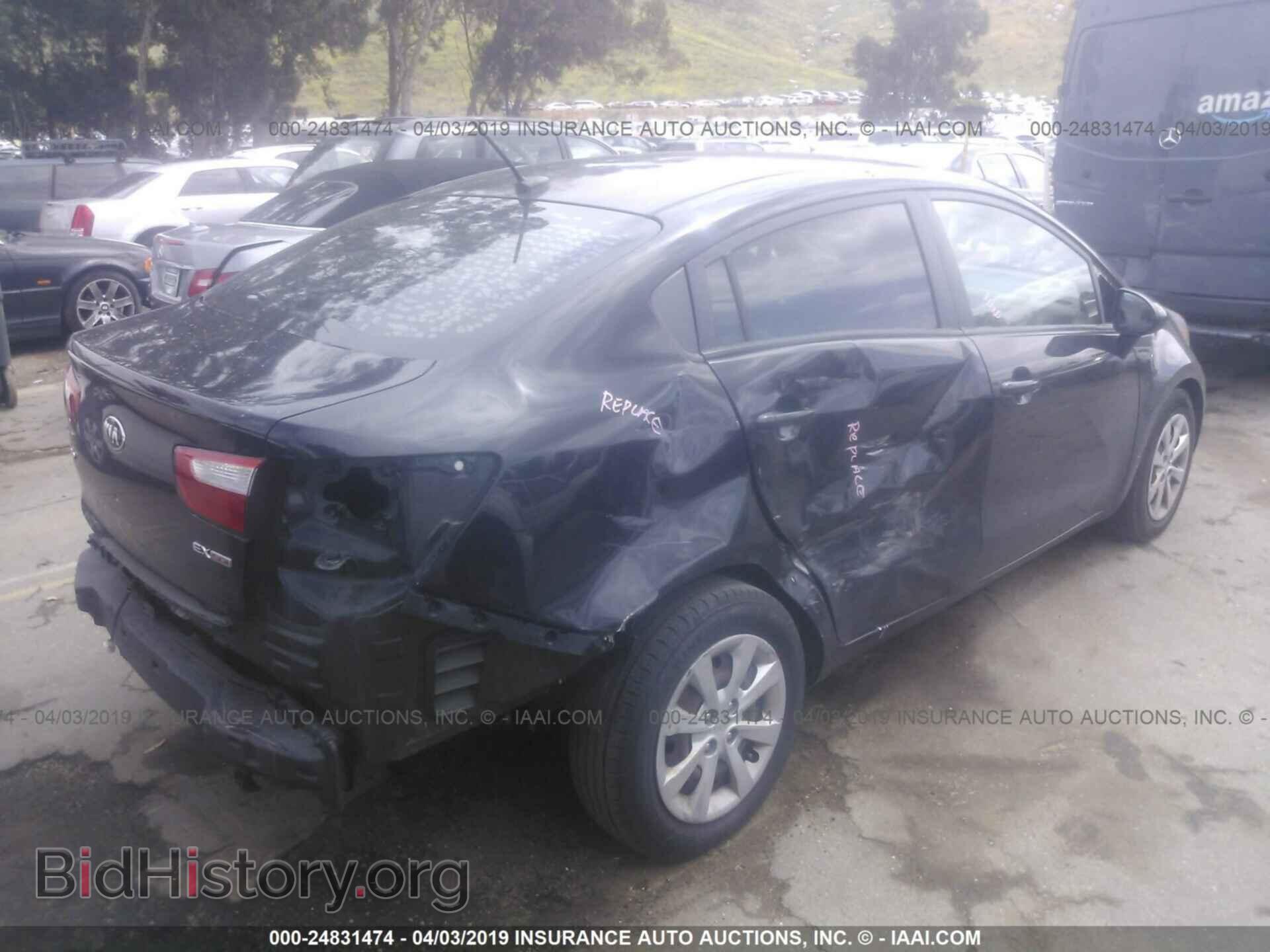 2013 KIA RIO - VIN: KNADN4A34D6139048 - Photo 4