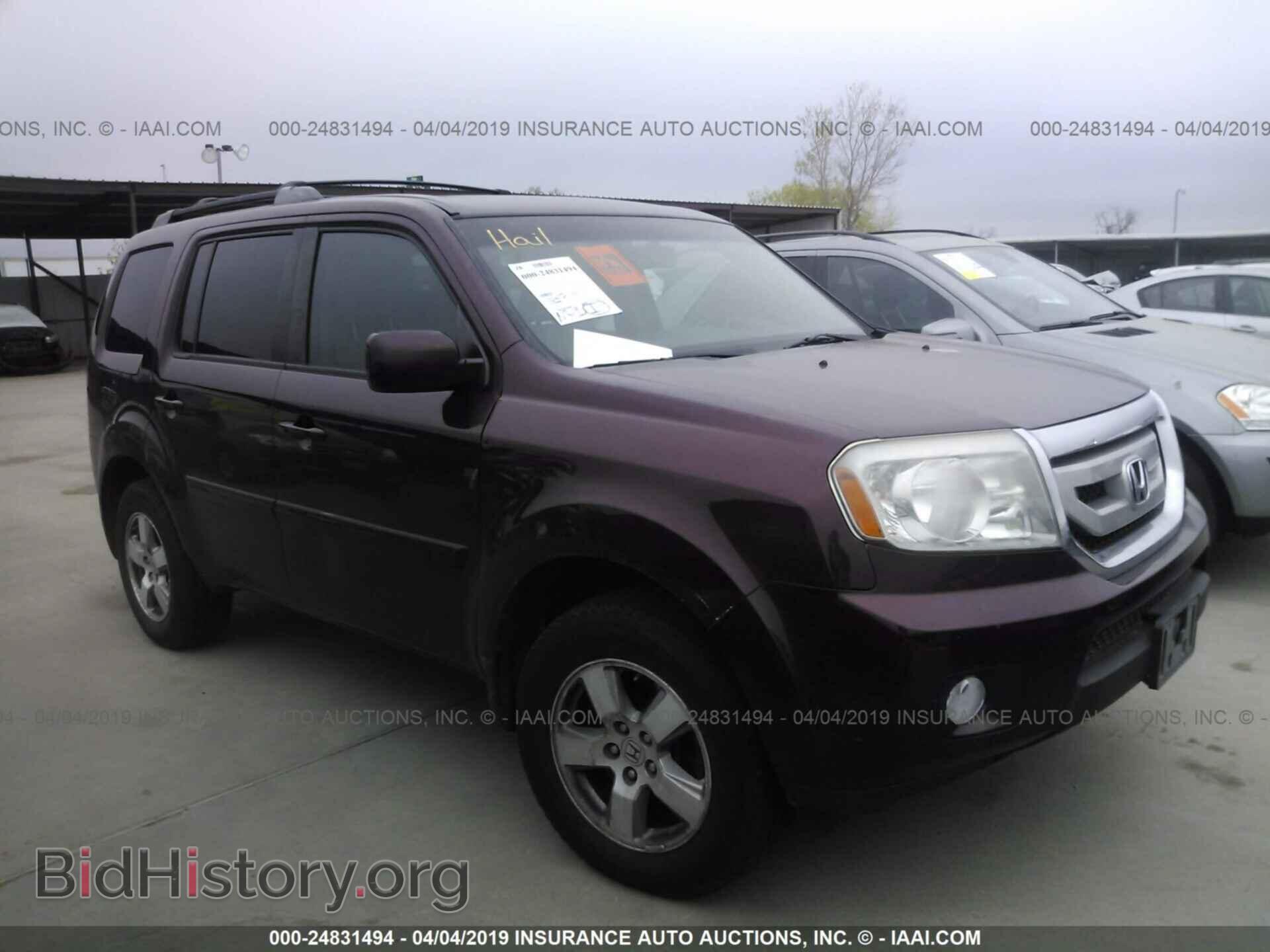 Фотография 5FNYF3H5XBB019906 - HONDA PILOT 2011