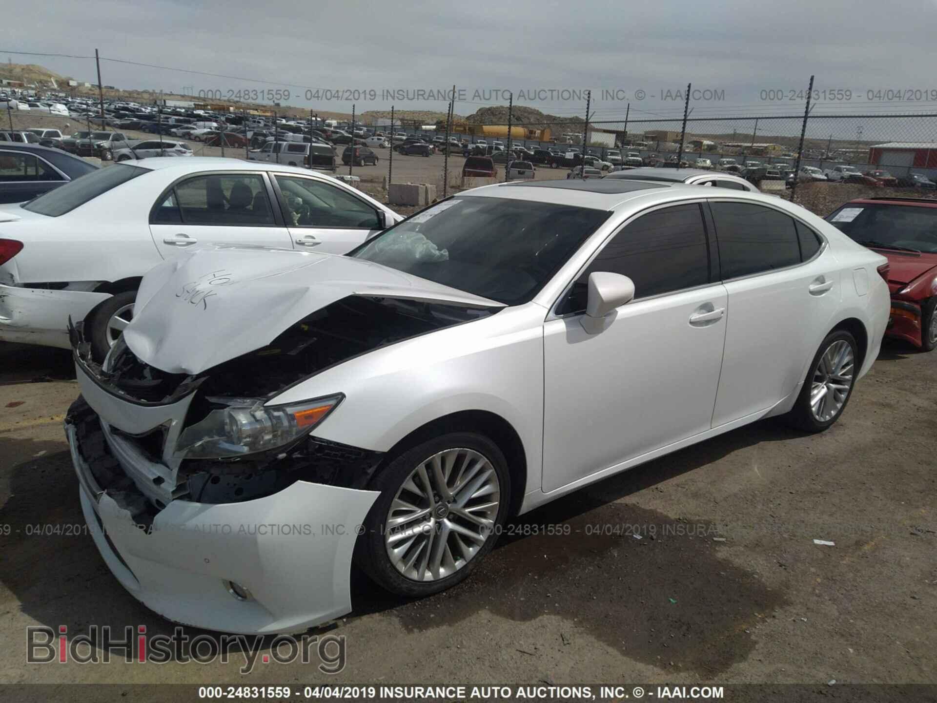2013 LEXUS ES - VIN: JTHBK1GG6D2055766 - Фото 2
