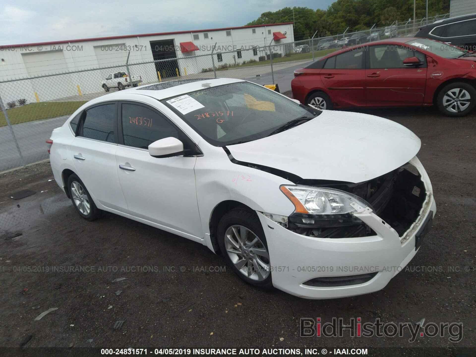 Photo 3N1AB7AP3FY340781 - NISSAN SENTRA 2015