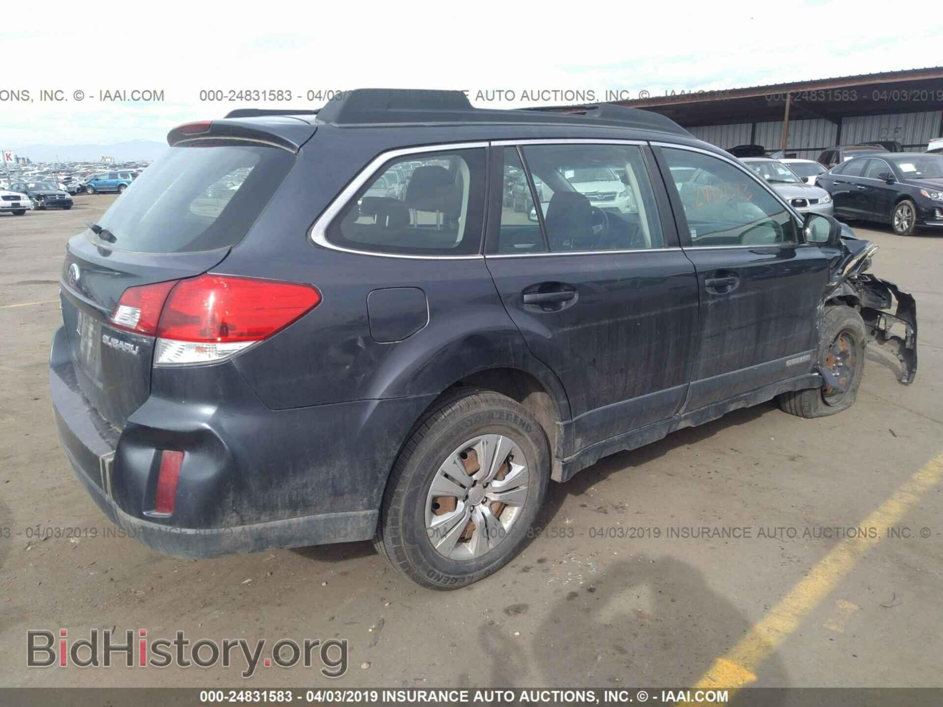 2010 SUBARU OUTBACK - VIN: 4S4BRCAC0A3314249 - Фото 4