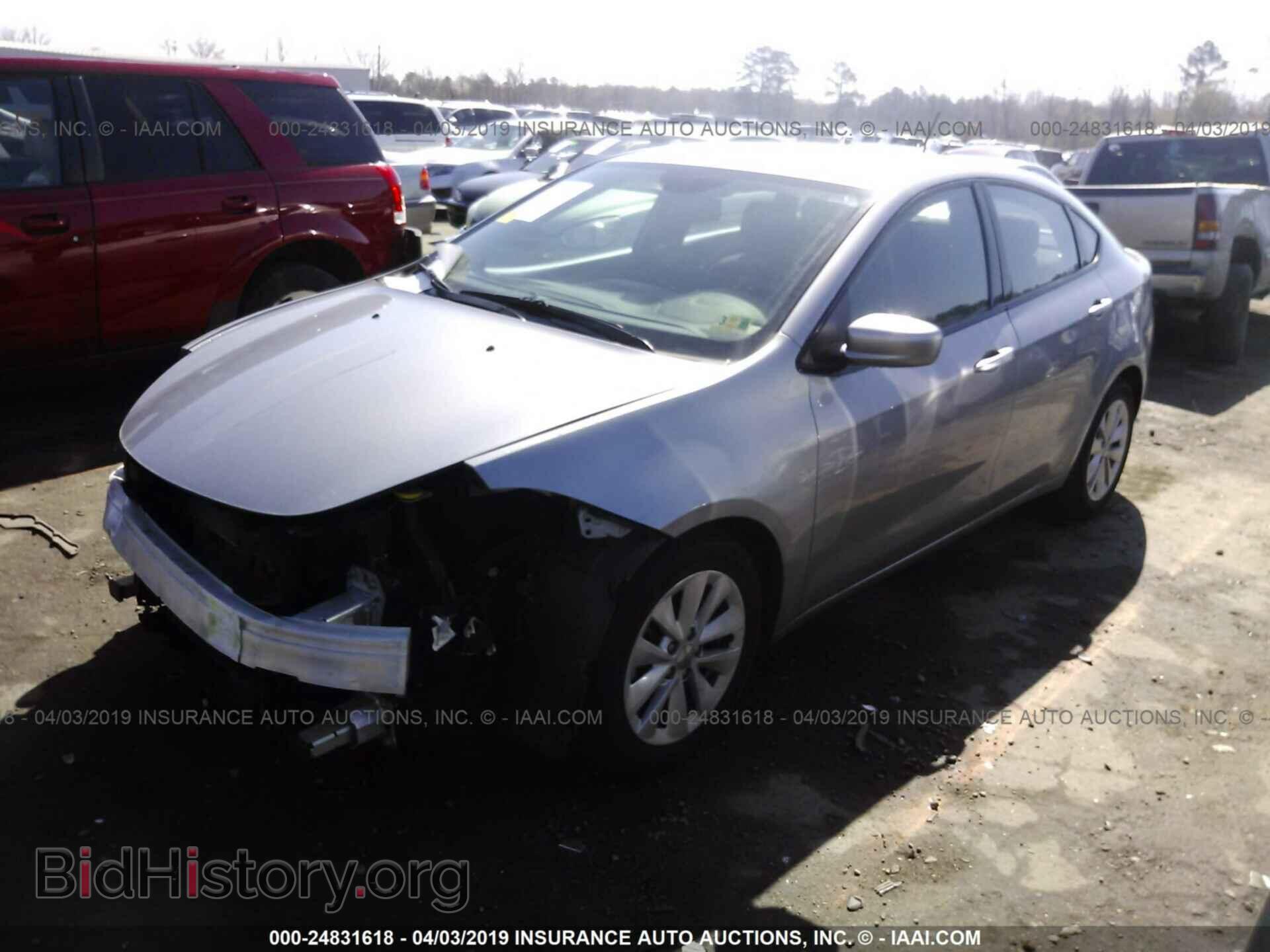 2014 DODGE DART - VIN: 1C3CDFBAXED779809 - Фото 2