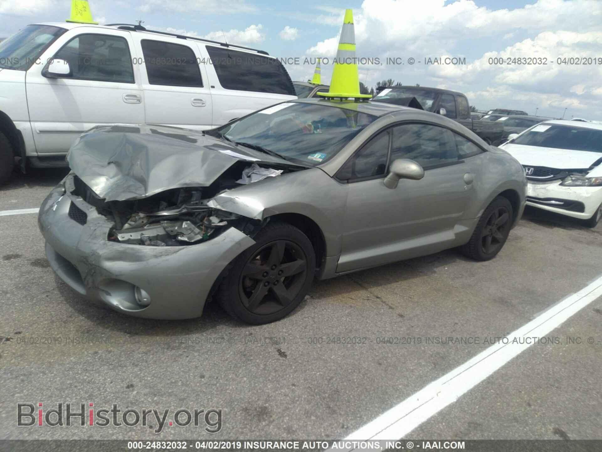 2008 MITSUBISHI ECLIPSE - VIN: 4A3AK24FX8E022818 - Фото 2