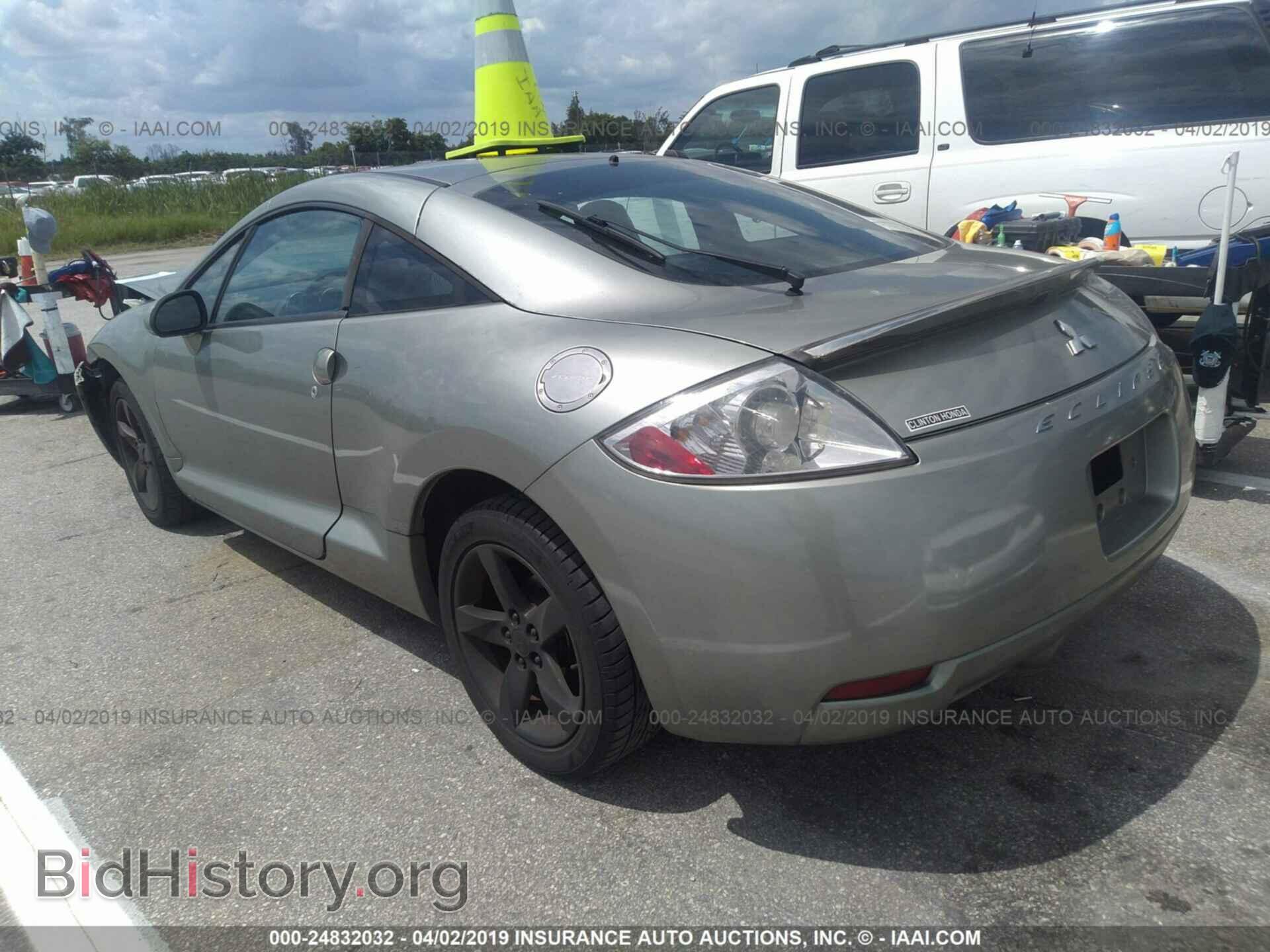 2008 MITSUBISHI ECLIPSE - VIN: 4A3AK24FX8E022818 - Фото 3