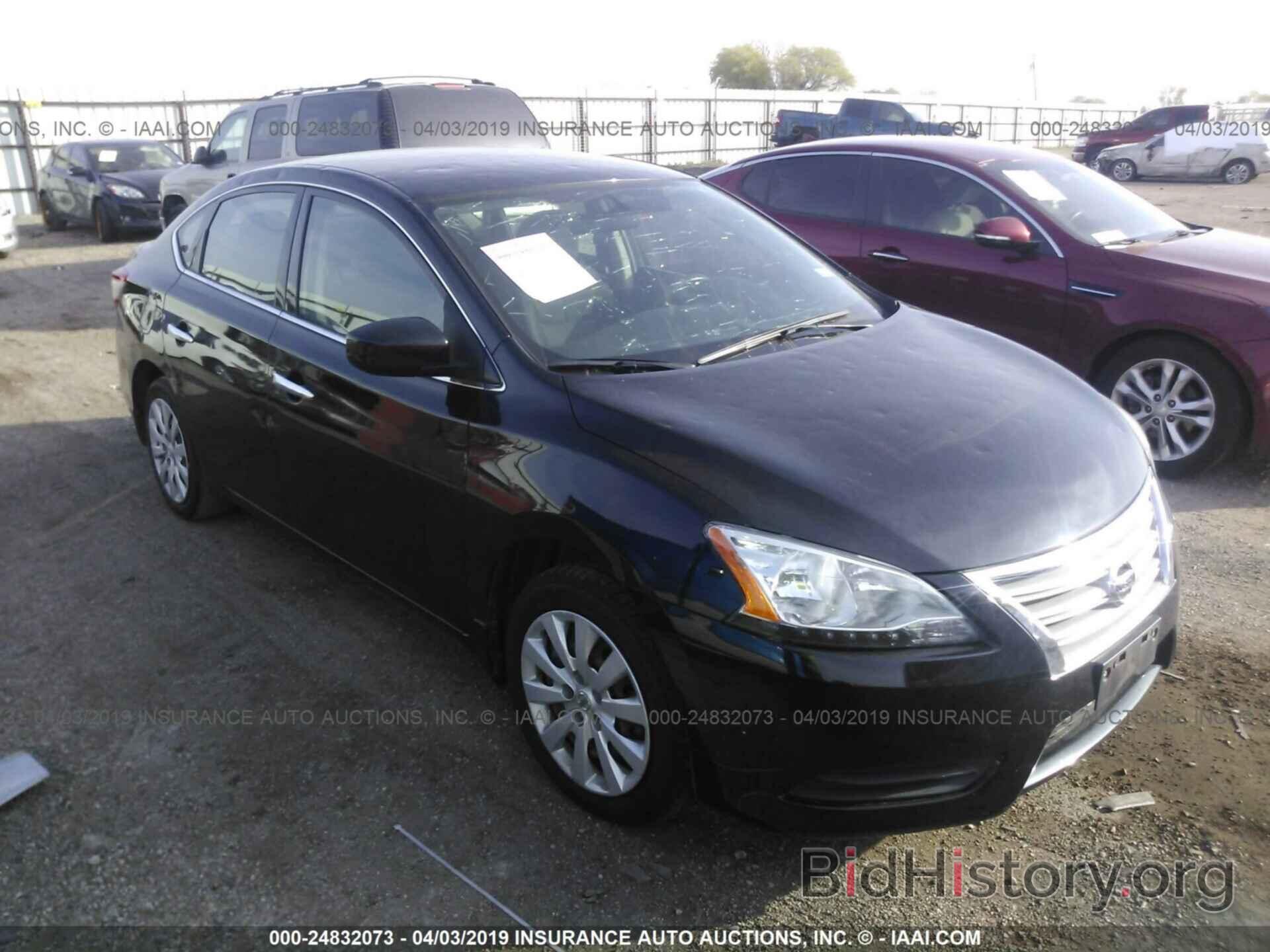 Photo 3N1AB7AP9FL659843 - NISSAN SENTRA 2015