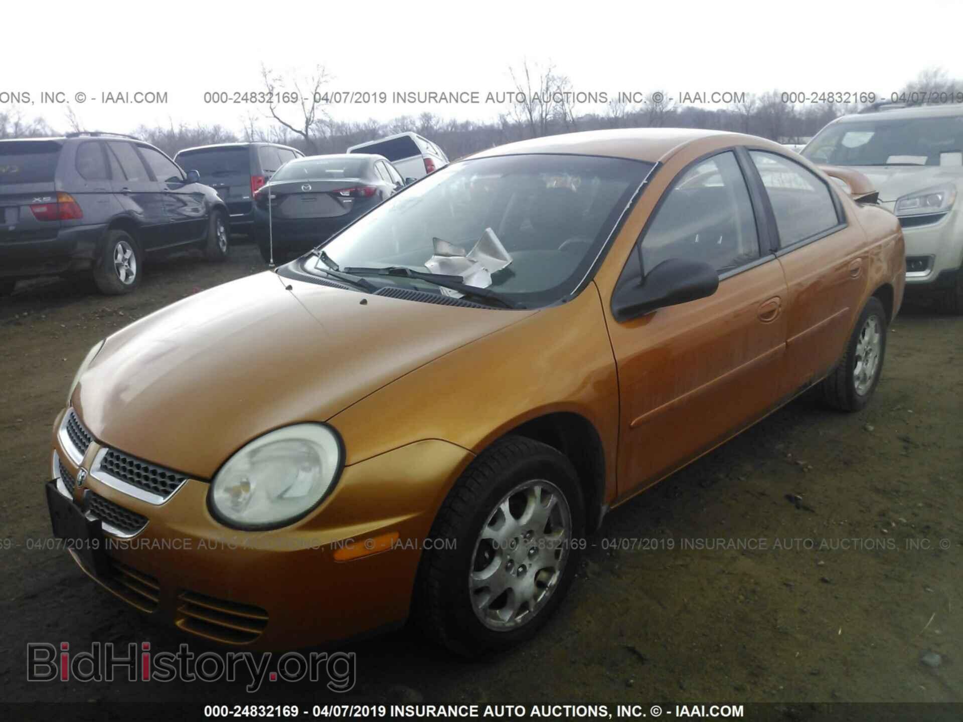 2005 DODGE NEON - VIN: 1B3ES56C05D233537 - Фото 2