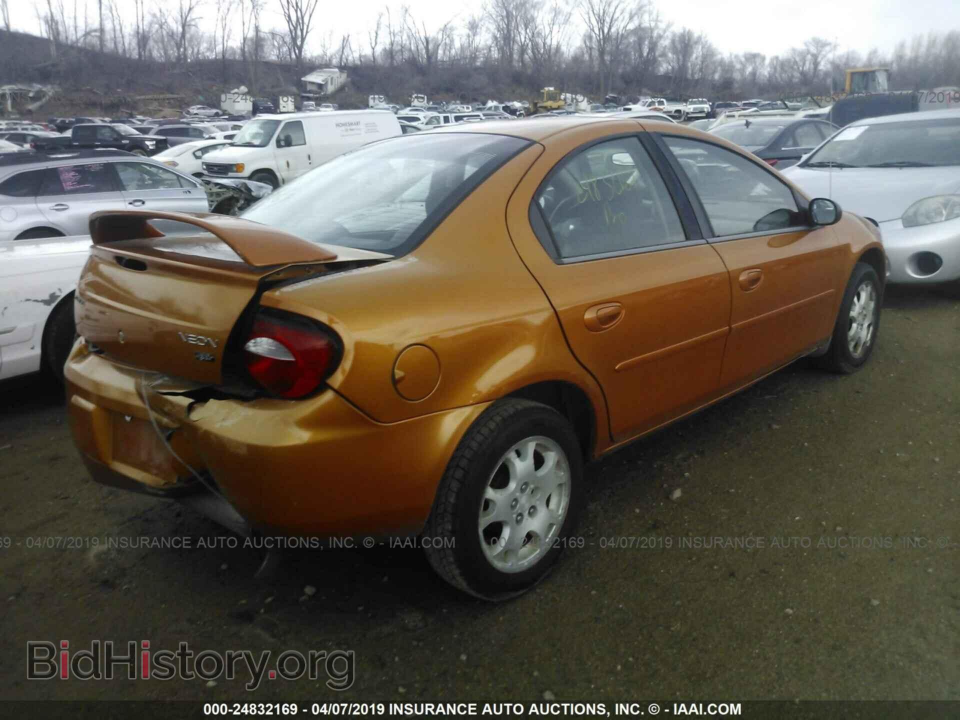 2005 DODGE NEON - VIN: 1B3ES56C05D233537 - Фото 4
