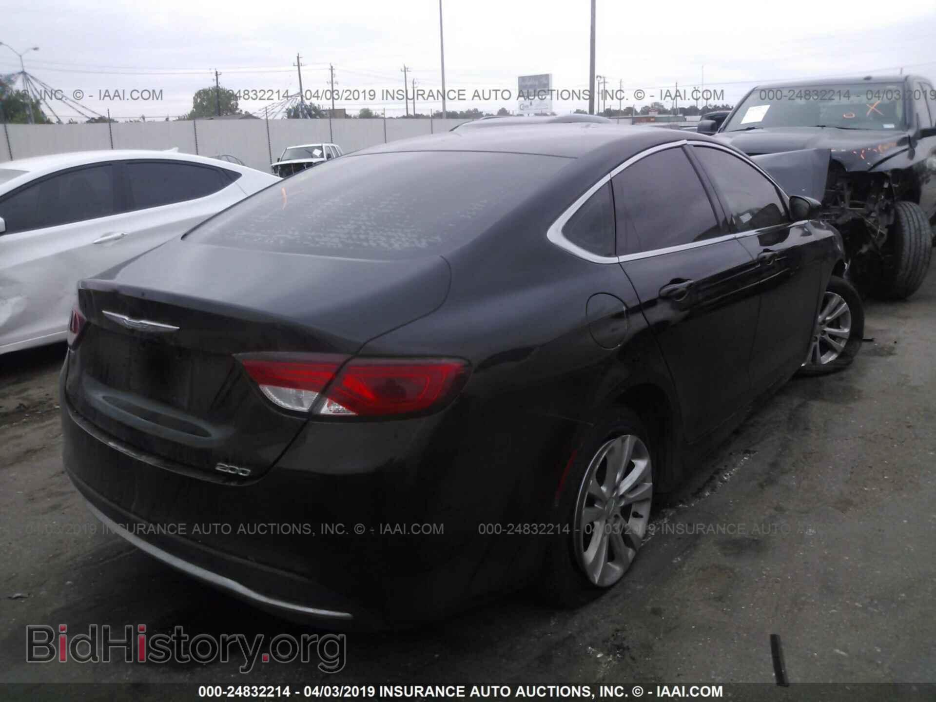 2016 CHRYSLER 200 - VIN: 1C3CCCAB8GN109619 - Фото 4