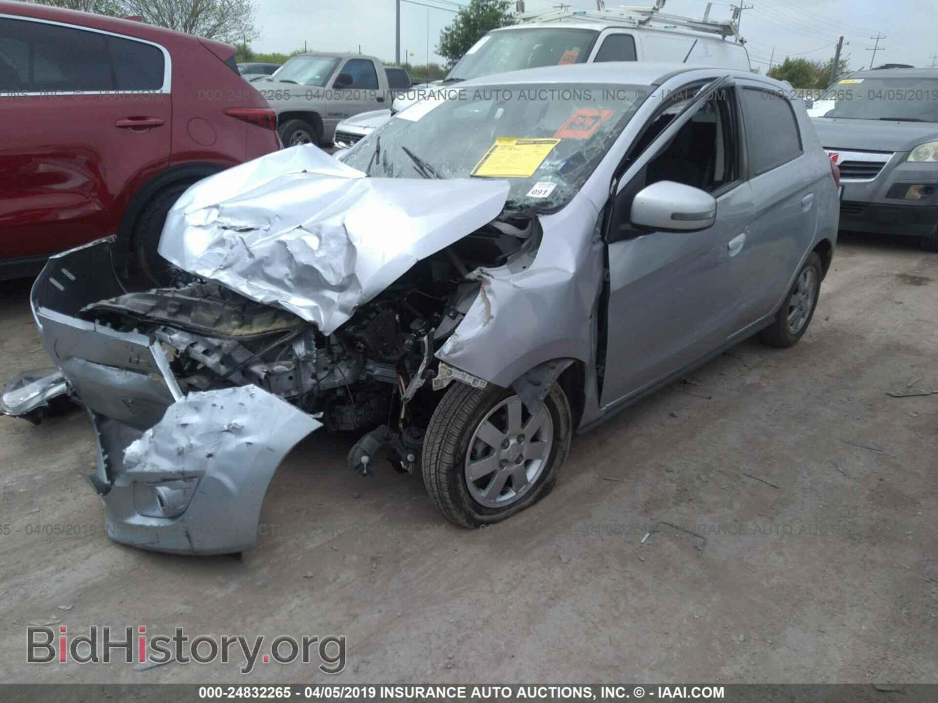 2015 MITSUBISHI MIRAGE - VIN: ML32A4HJ5FH051498 - Фото 2