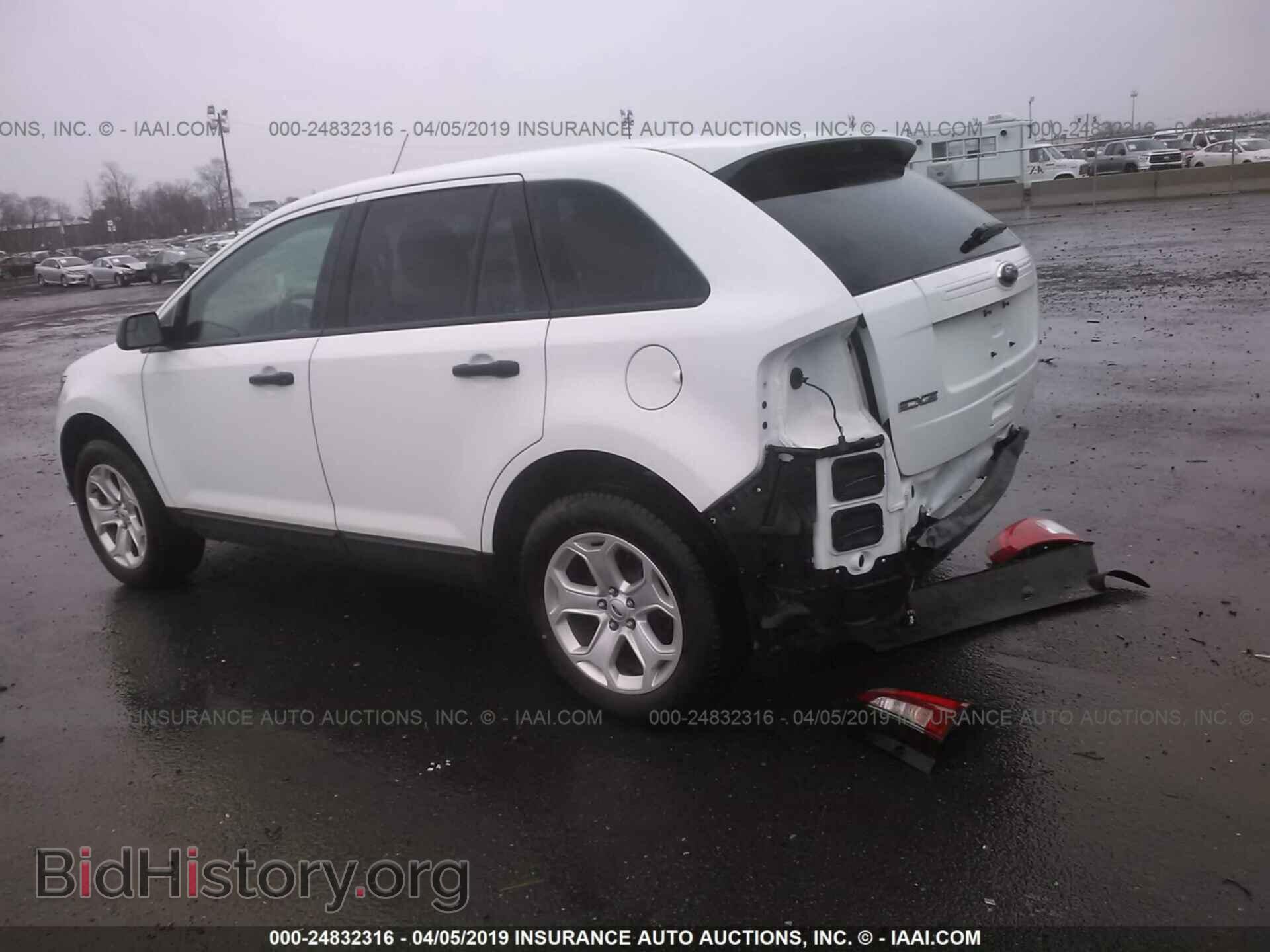 2014 FORD EDGE - VIN: 2FMDK4GC3EBA96341 - Фото 3