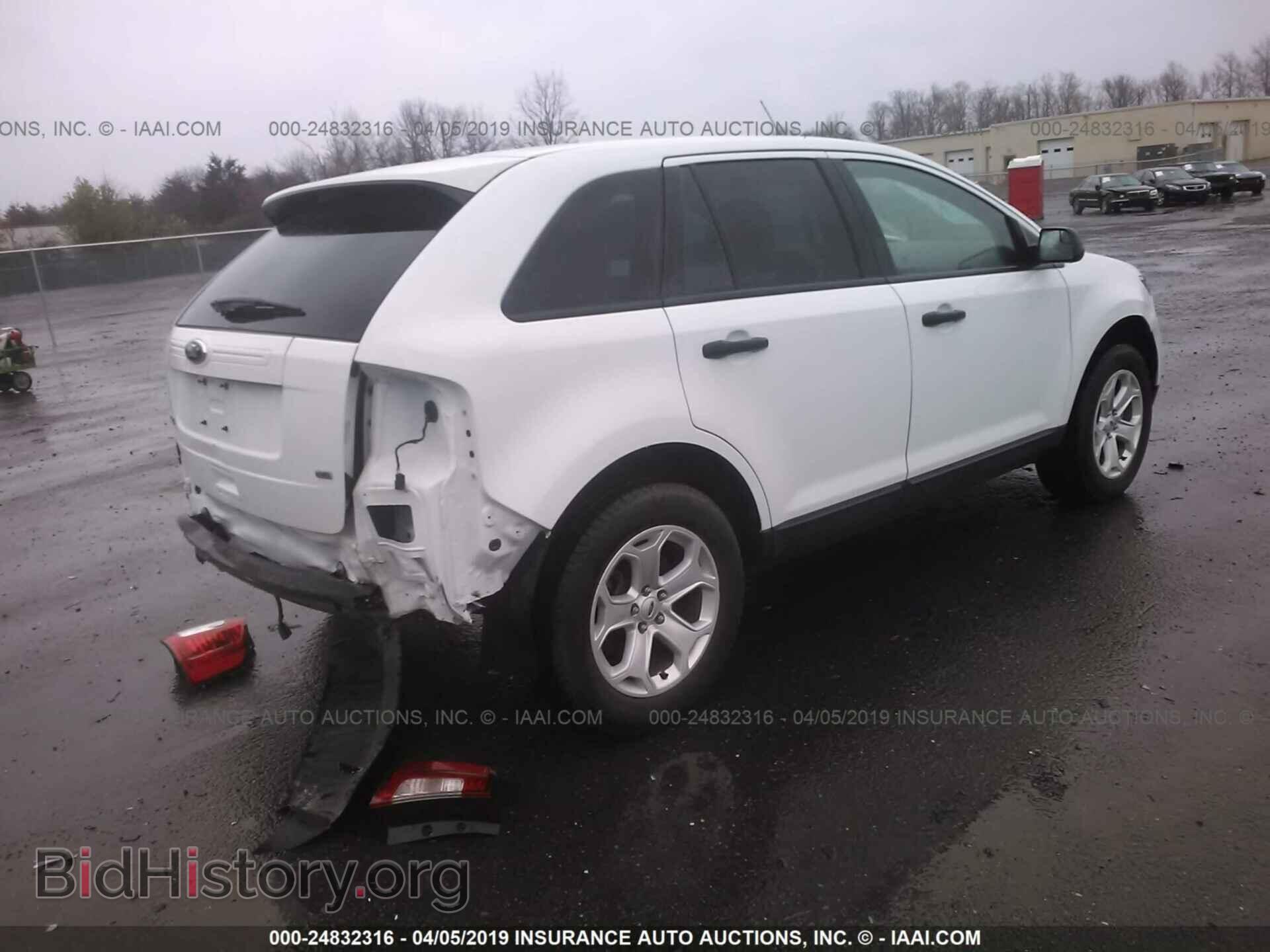 2014 FORD EDGE - VIN: 2FMDK4GC3EBA96341 - Фото 4