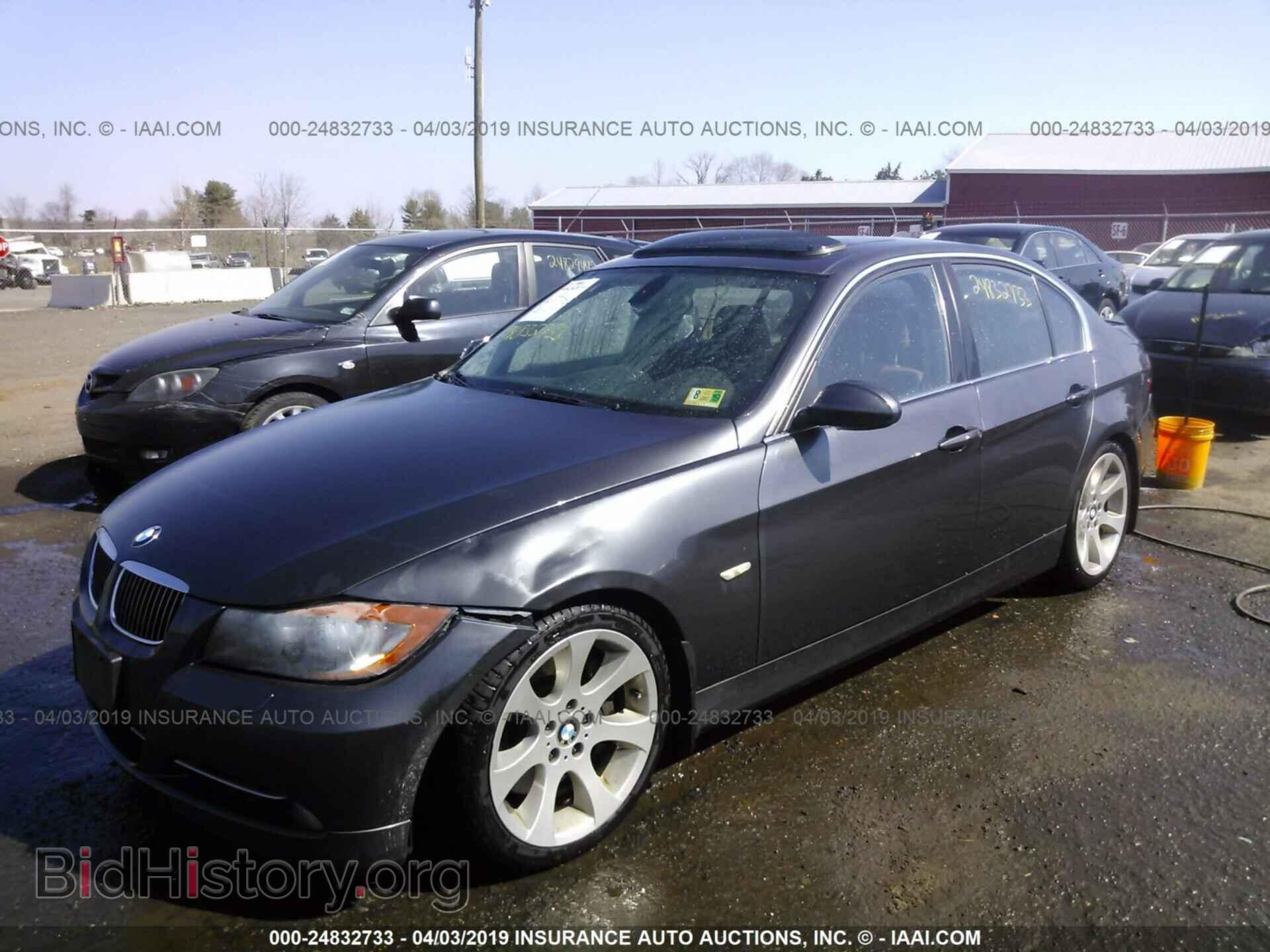 2007 BMW 335 - VIN: WBAVB73577PA66112 - Фото 2