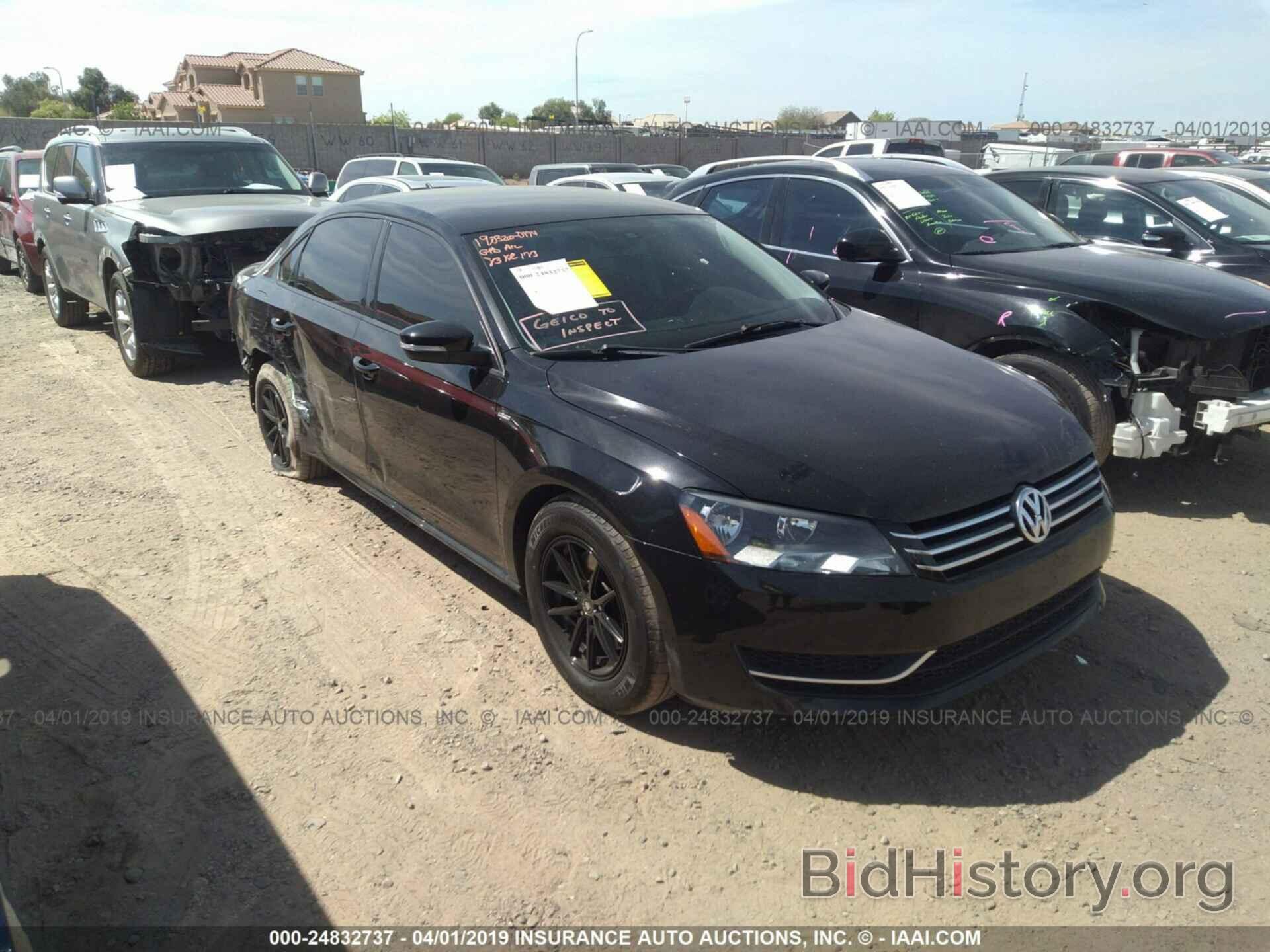 Photo 1VWAP7A35EC022564 - VOLKSWAGEN PASSAT 2014