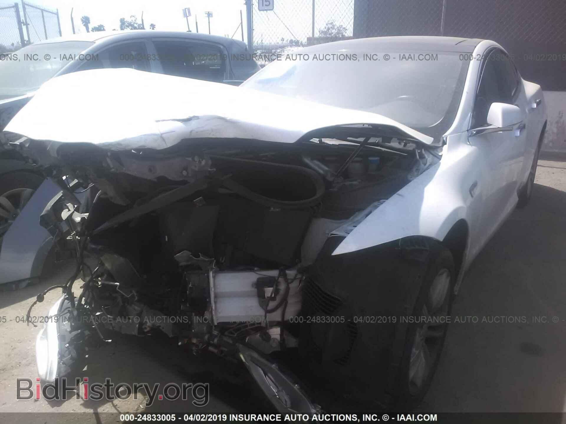 2013 TESLA MODEL S - VIN: 5YJSA1DN9DFP27338 - Фото 2