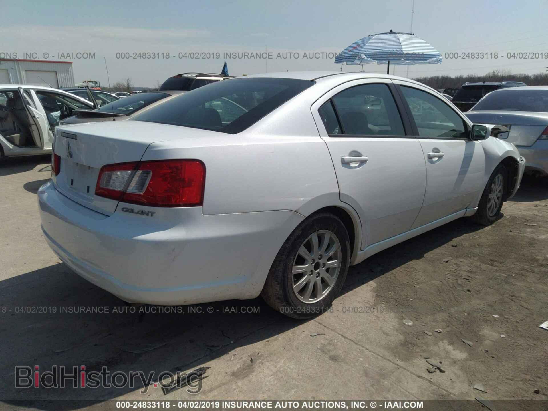 2011 MITSUBISHI GALANT - VIN: 4A32B2FFXBE017076 - Фото 4