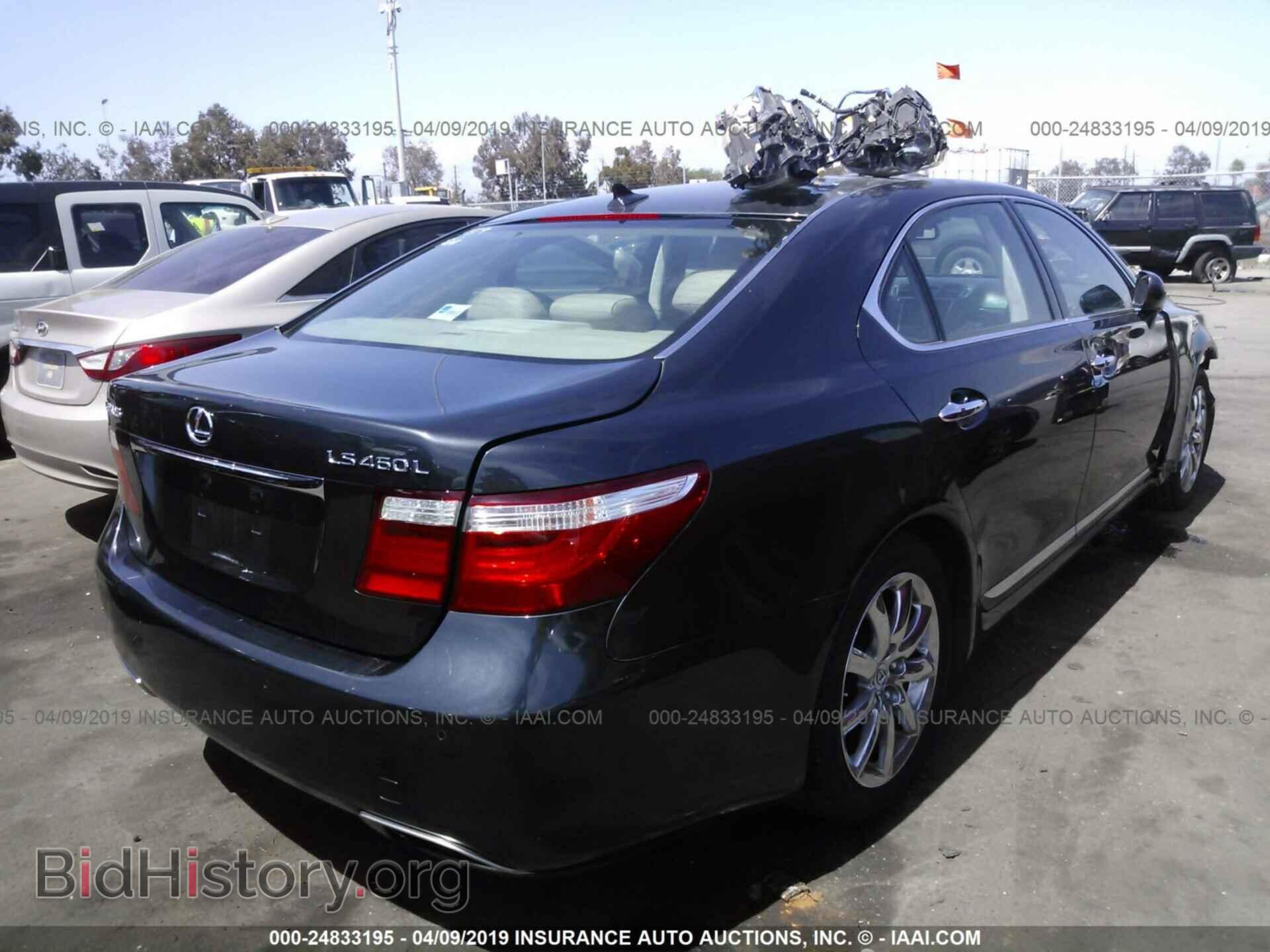 2007 LEXUS LS - VIN: JTHGL46F275000442 - Photo 4