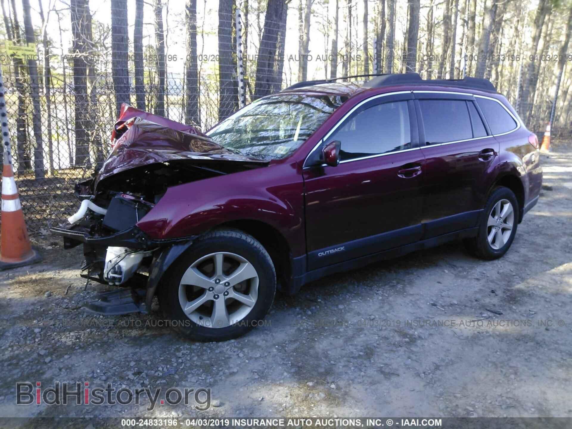 2014 SUBARU OUTBACK - VIN: 4S4BRCCC2E3213765 - Photo 2