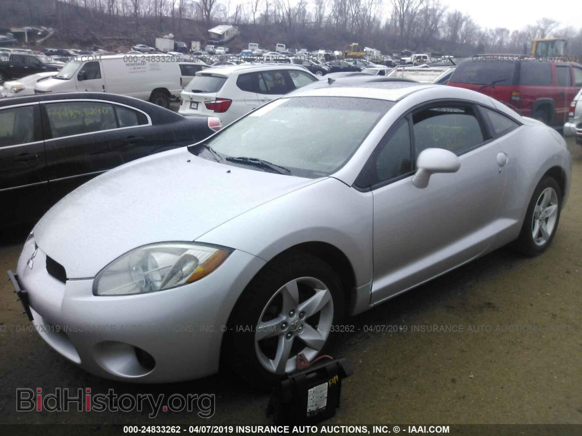 2007 MITSUBISHI ECLIPSE - VIN: 4A3AK24F77E001908 - Photo 2