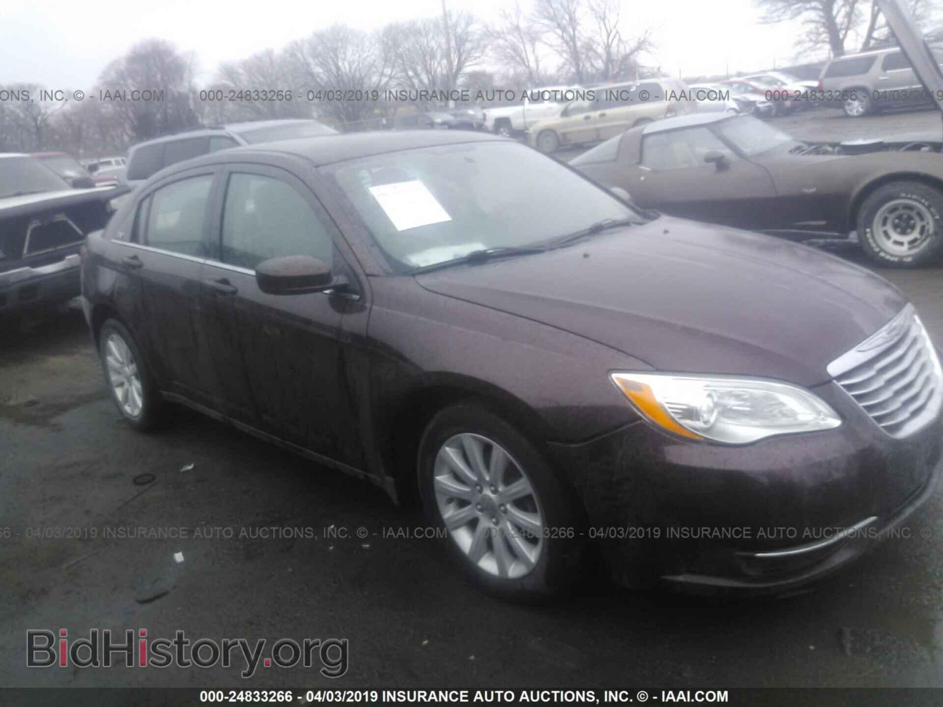 Фотография 1C3CCBBB5CN181283 - CHRYSLER 200 2012