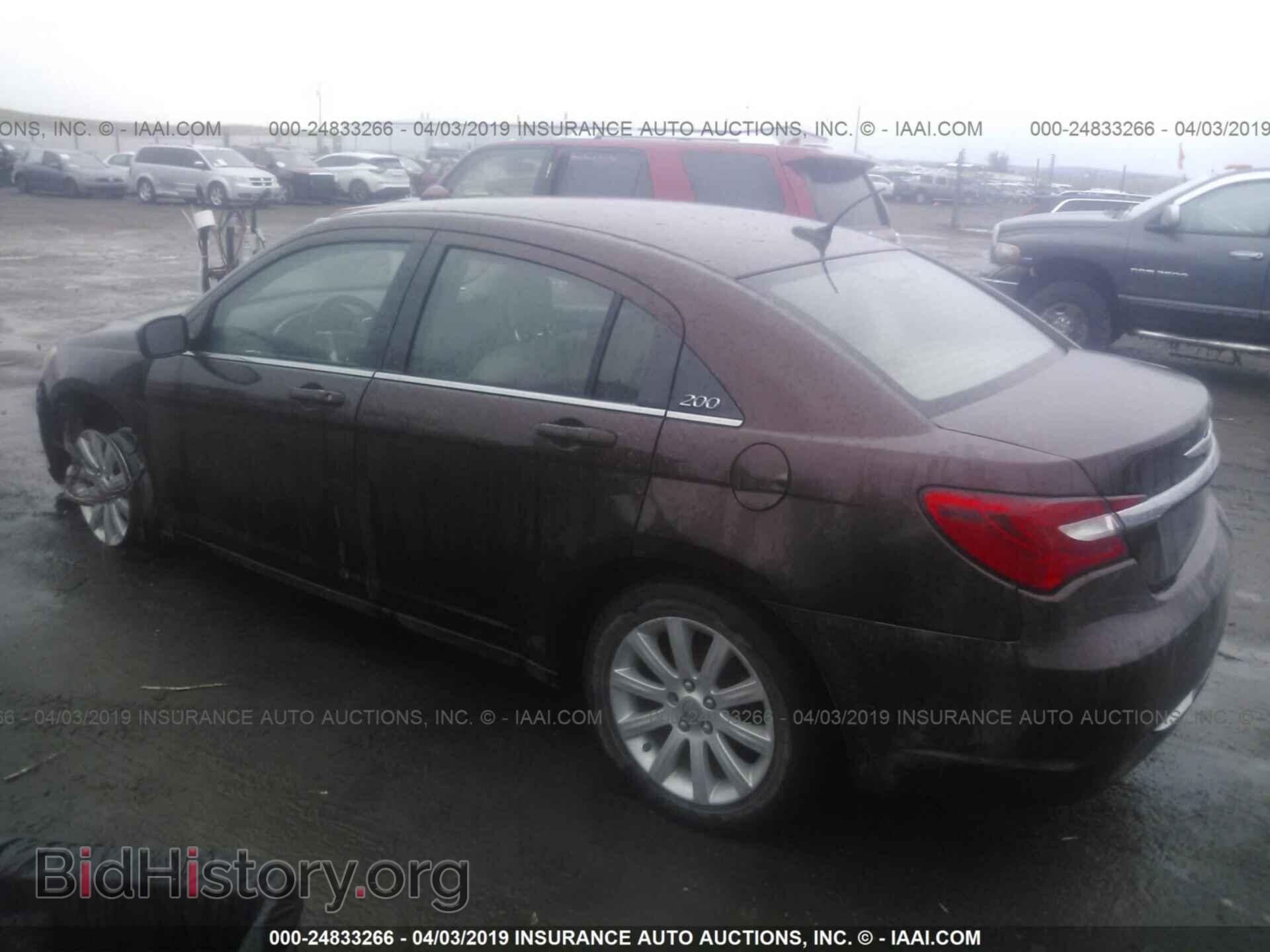 2012 CHRYSLER 200 - VIN: 1C3CCBBB5CN181283 - Фото 3