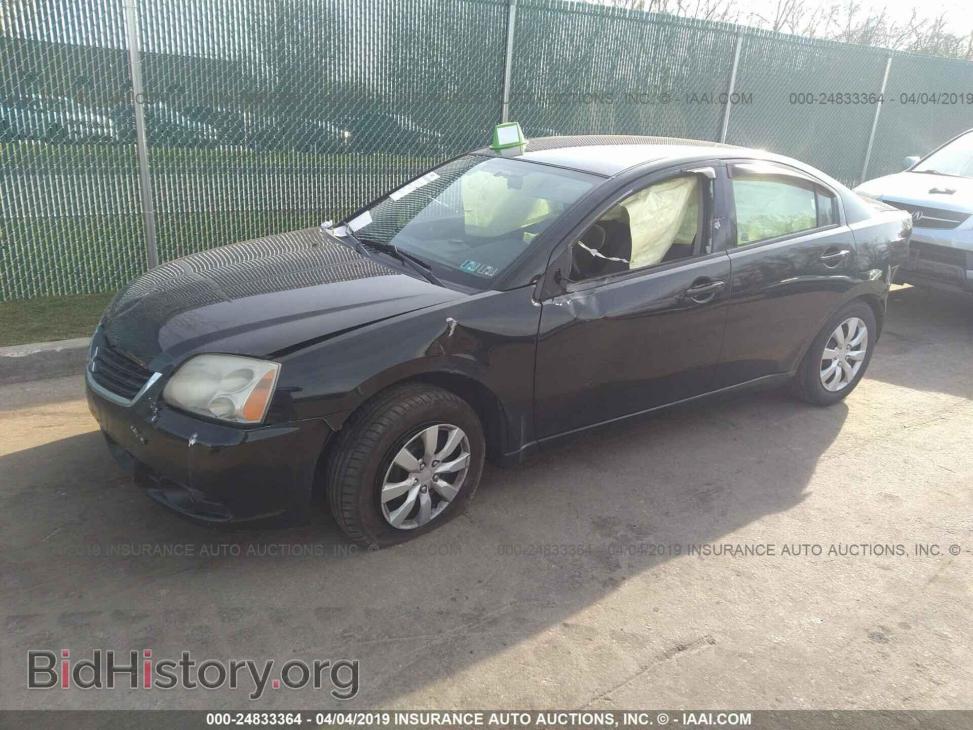2009 MITSUBISHI GALANT - VIN: 4A3AB36F59E021371 - Фото 2