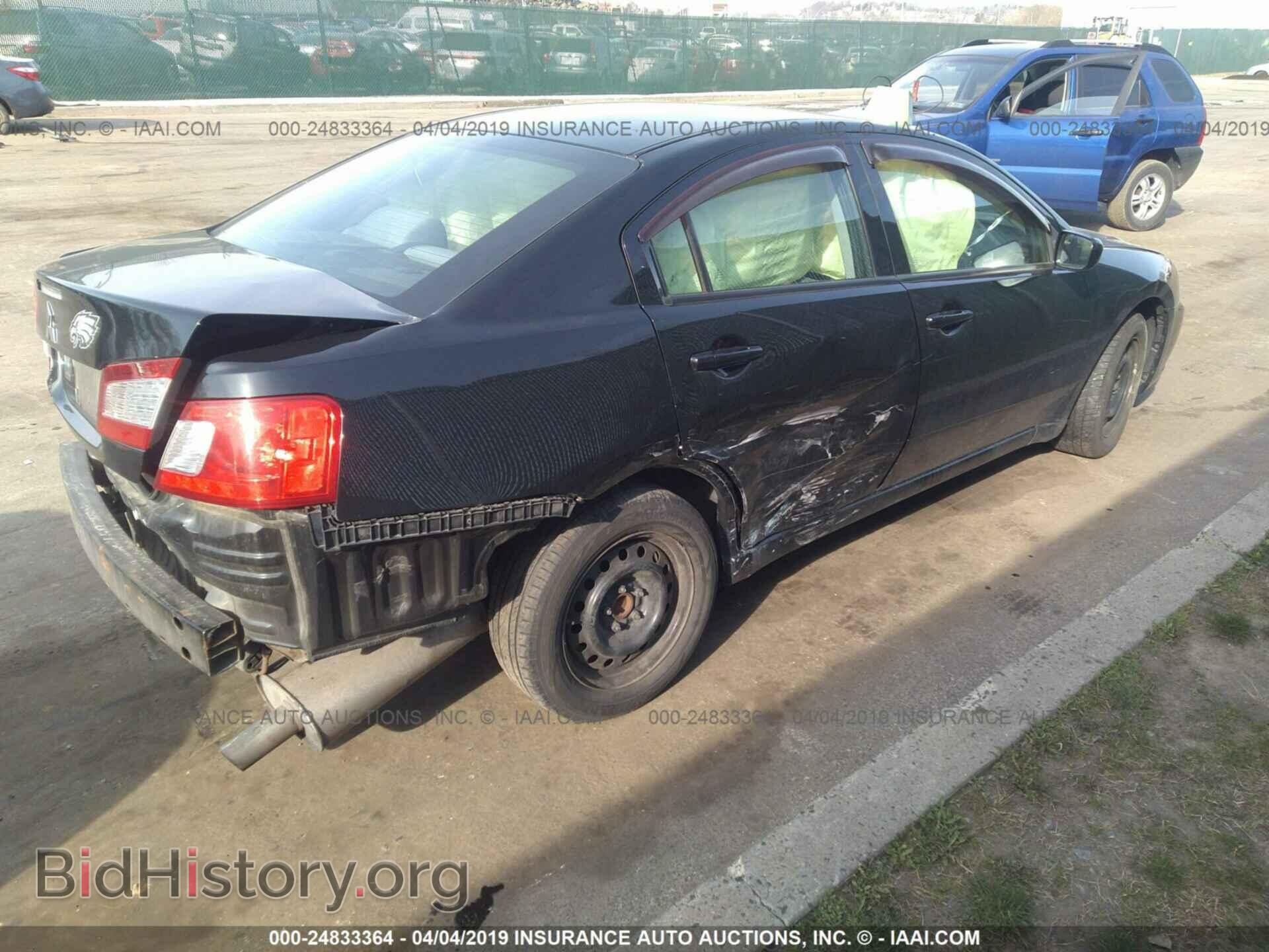 2009 MITSUBISHI GALANT - VIN: 4A3AB36F59E021371 - Фото 4