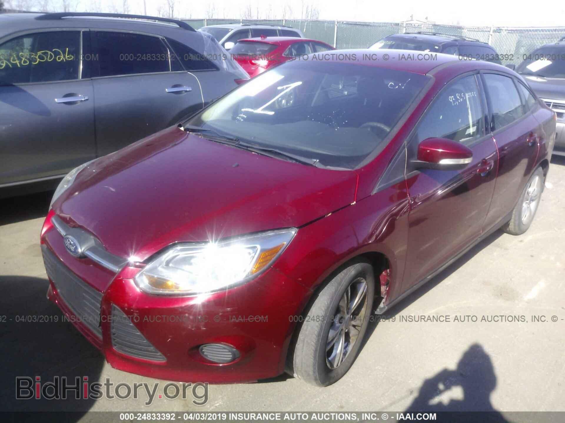 2014 FORD FOCUS - VIN: 1FADP3F28EL119109 - Фото 2