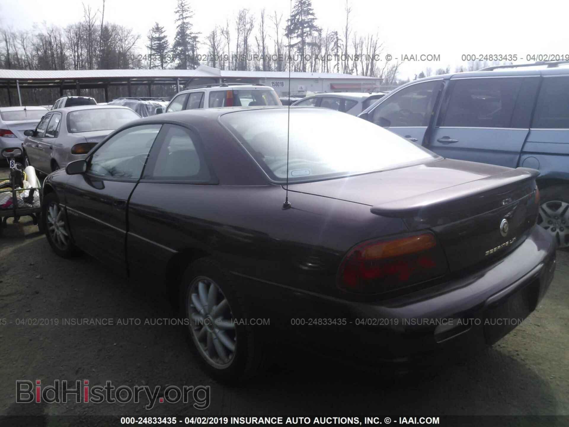 1998 CHRYSLER SEBRING - VIN: 4C3AU52N5WE076827 - Фото 3