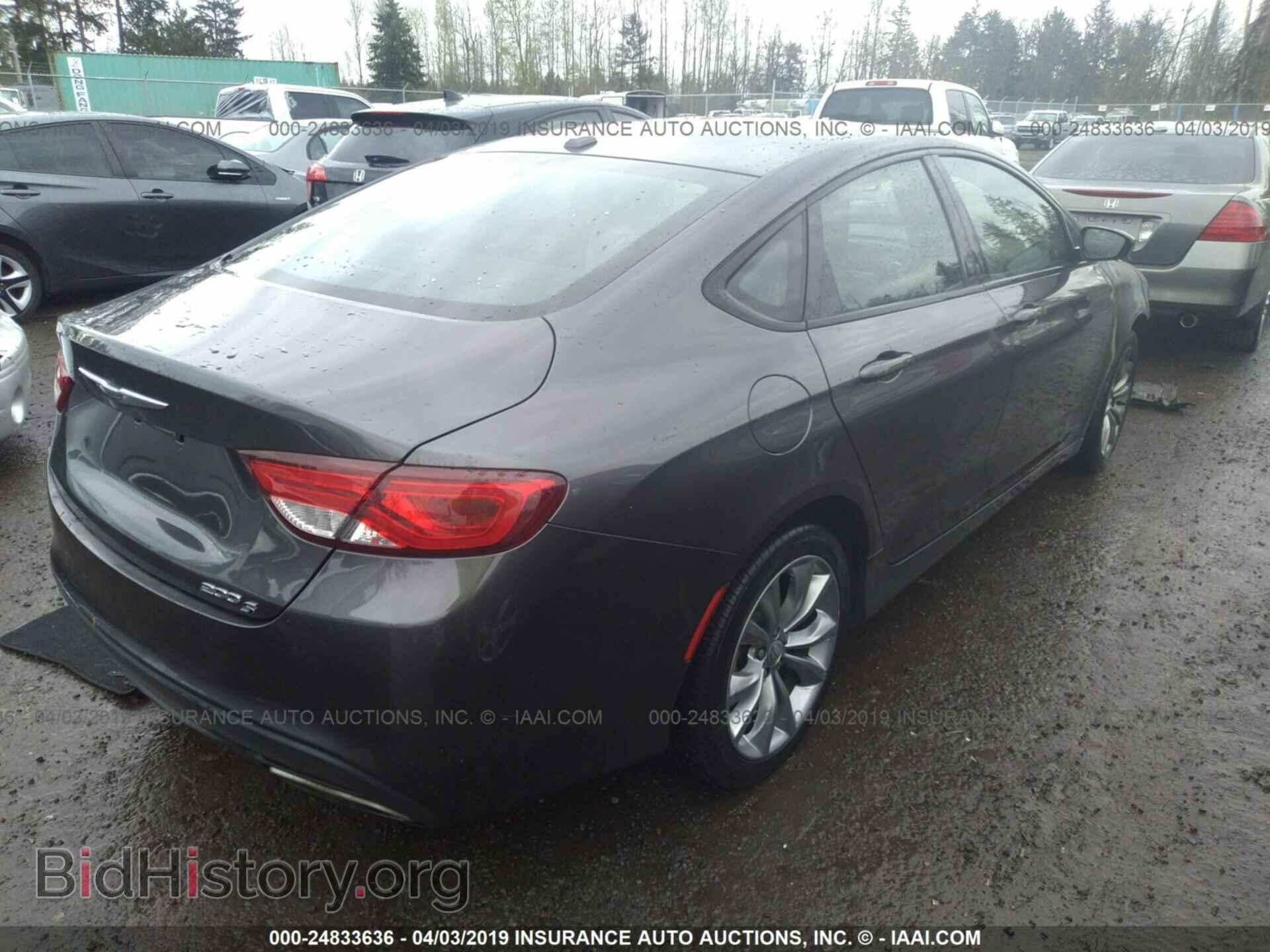 2015 CHRYSLER 200 - VIN: 1C3CCCBB5FN596582 - Photo 4