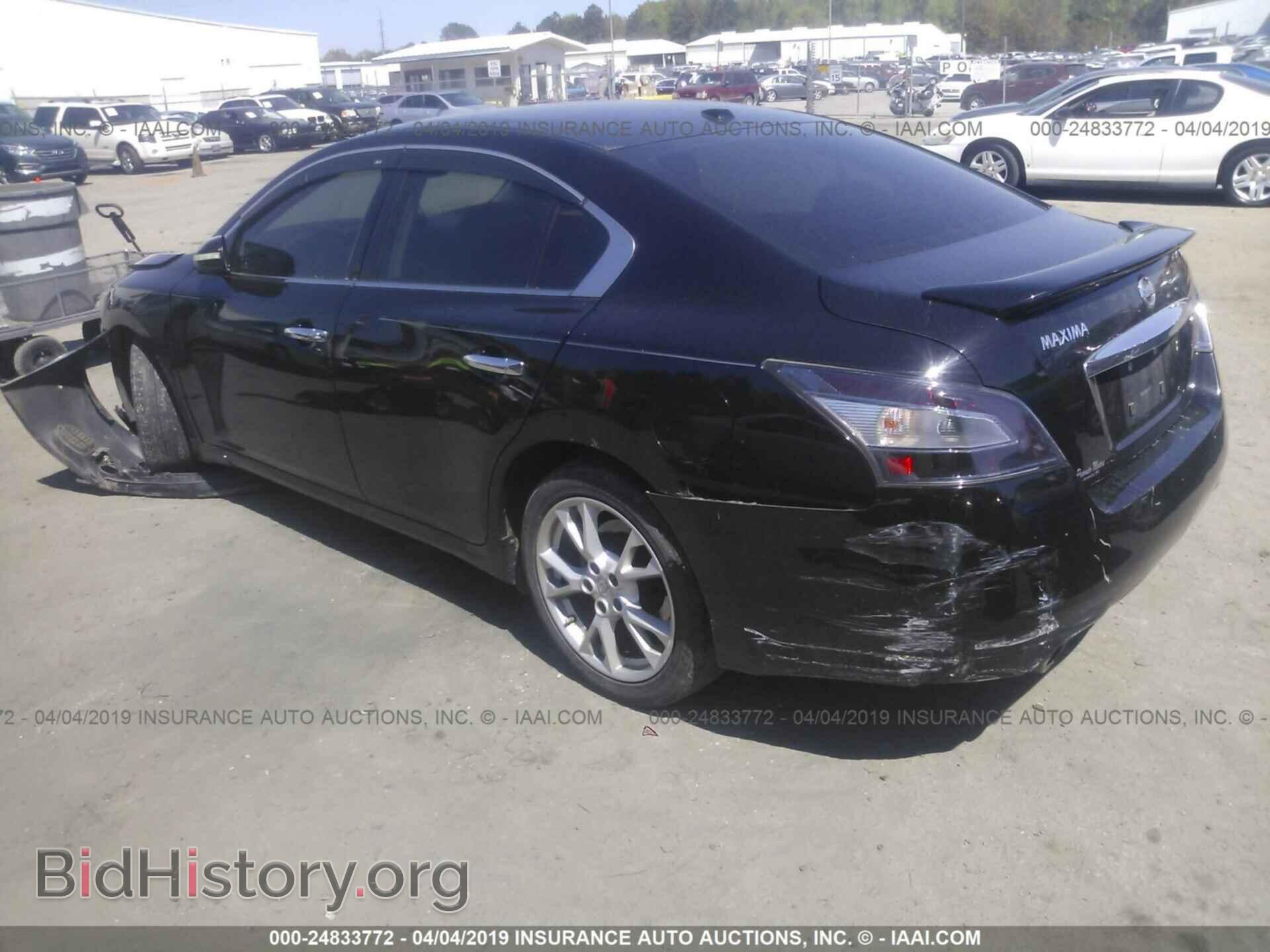 2014 NISSAN MAXIMA - VIN: 1N4AA5AP9EC463132 - Фото 3