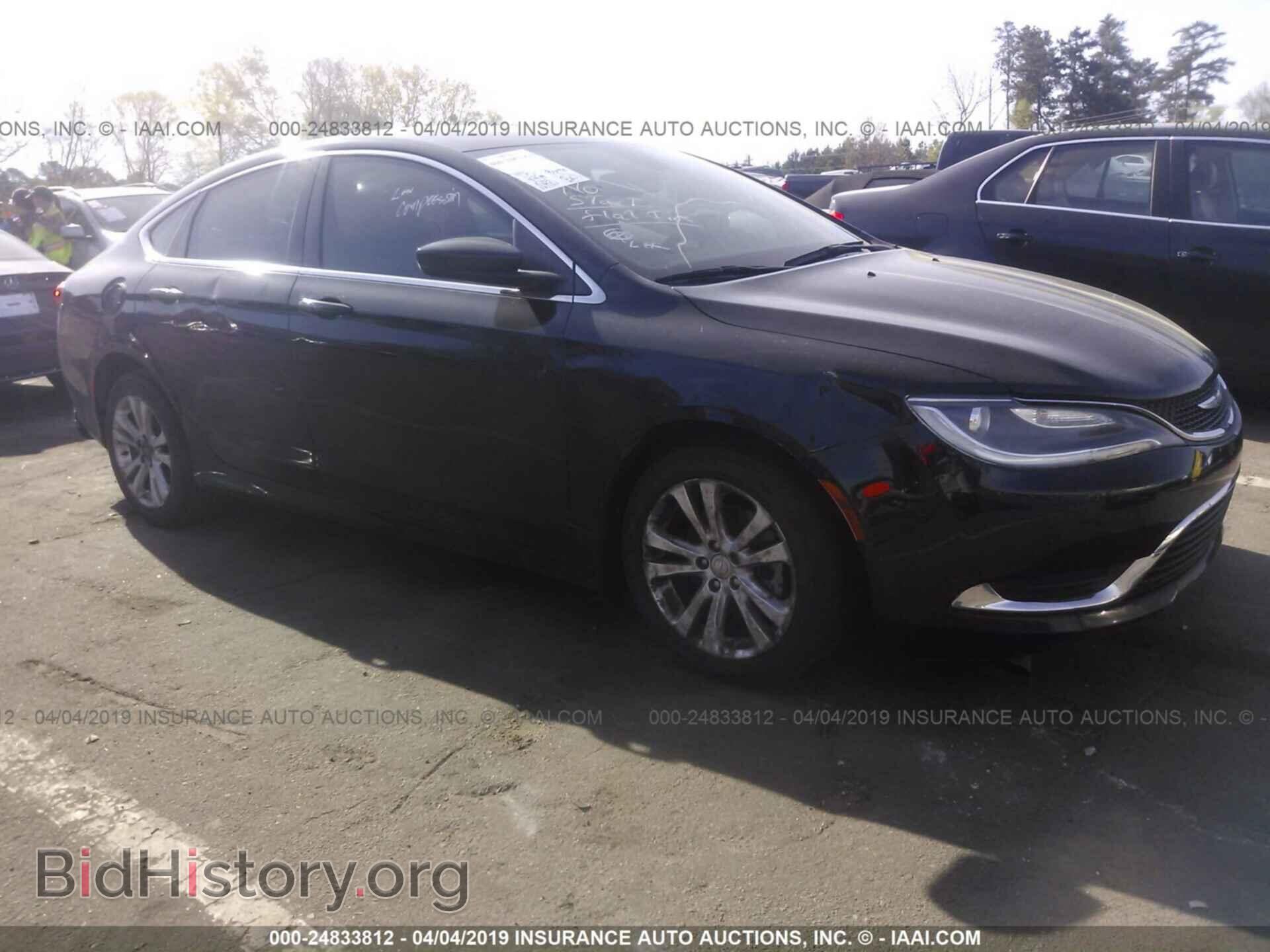 Photo 1C3CCCAB1GN152179 - CHRYSLER 200 2016