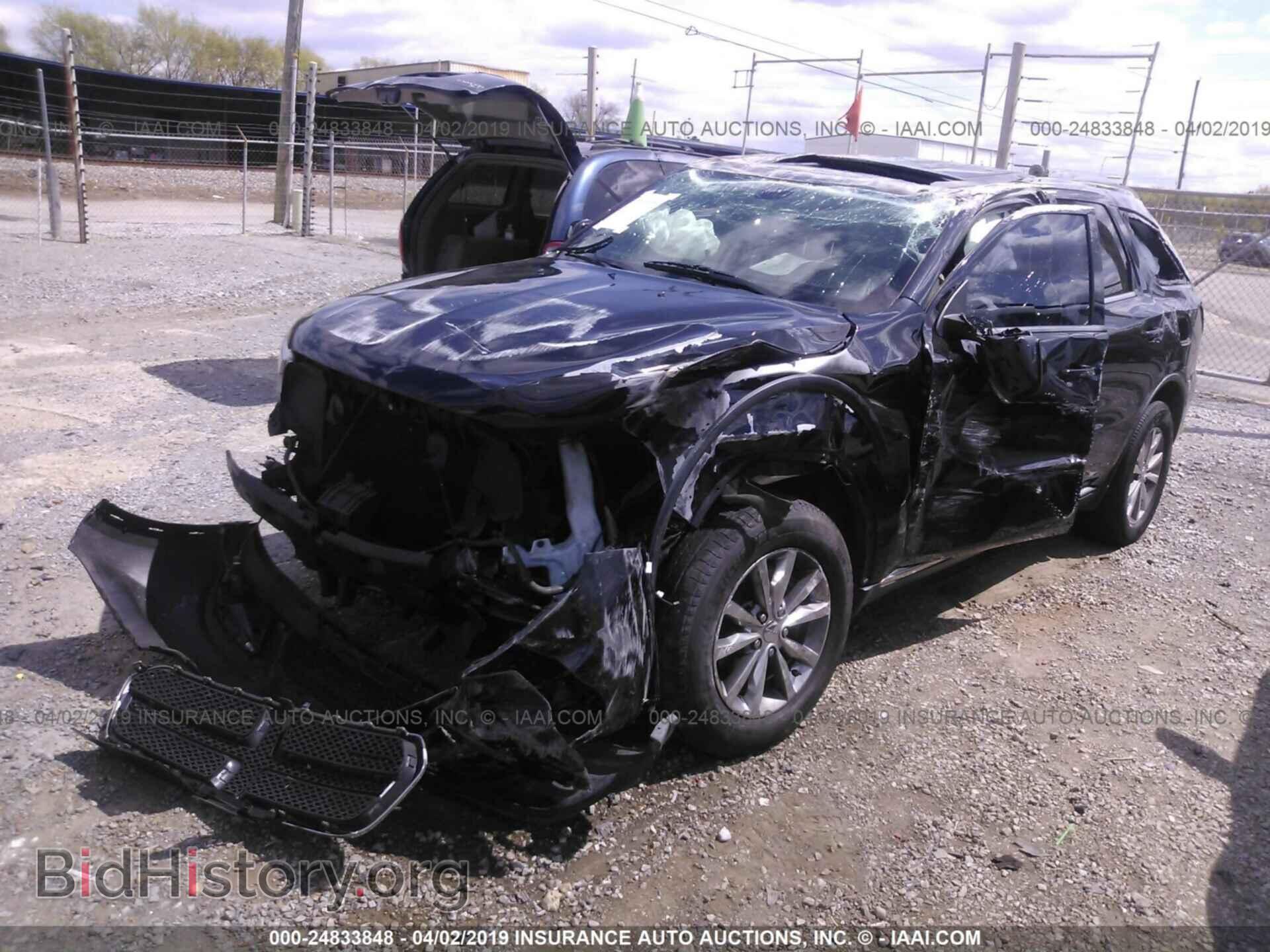2014 DODGE DURANGO - VIN: 1C4RDHDG9EC494558 - Фото 2