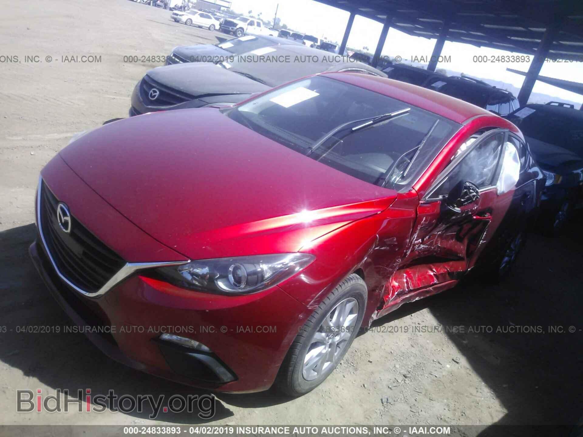 2014 MAZDA 3 - VIN: JM1BM1V73E1211400 - Фото 2