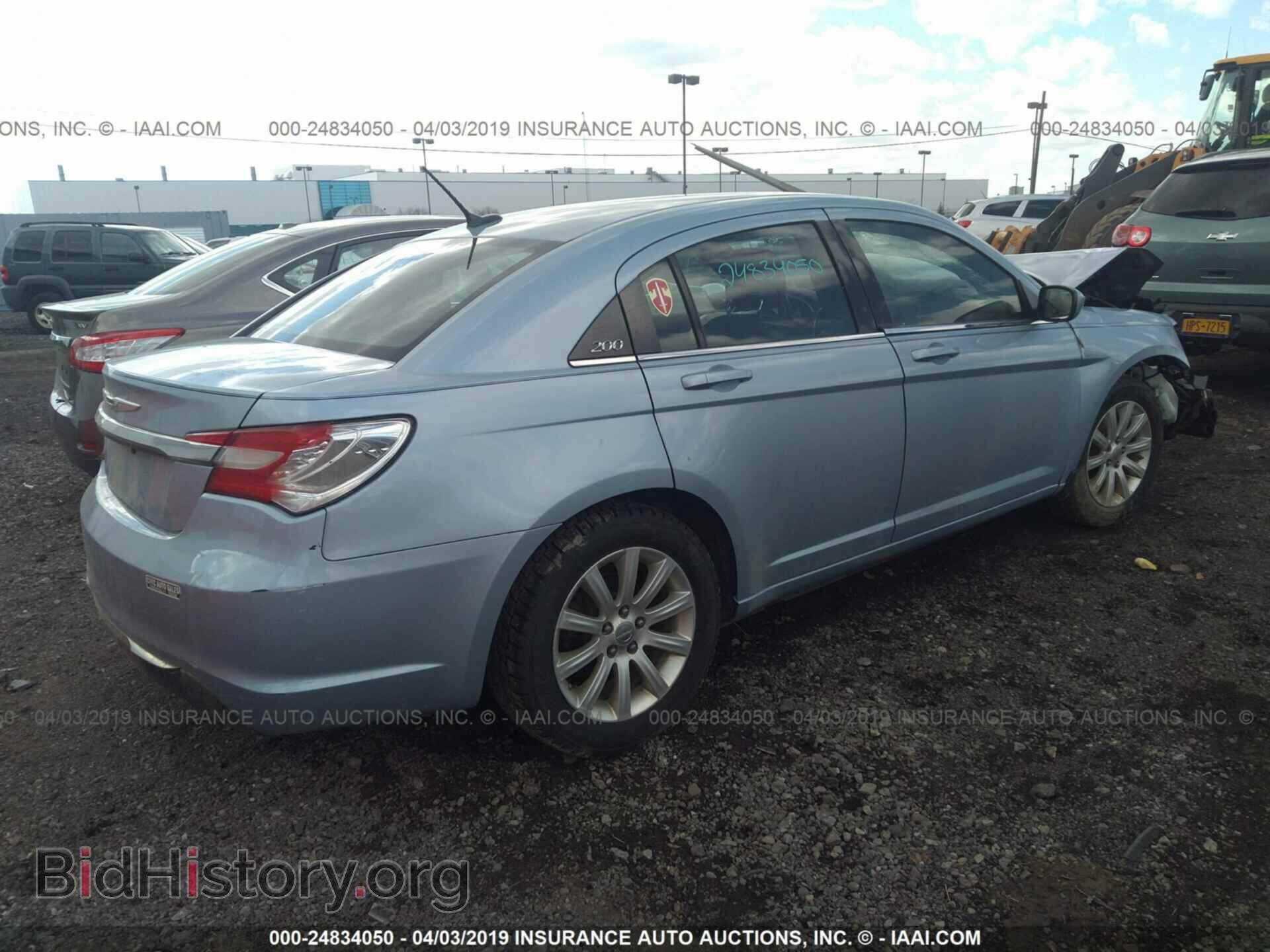 2012 CHRYSLER 200 - VIN: 1C3CCBBB9CN139411 - Фото 4