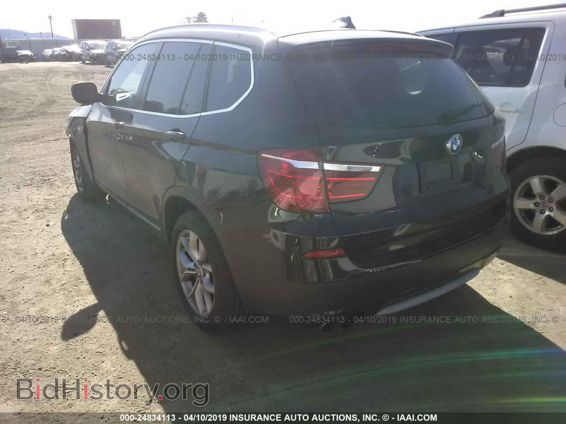 2011 BMW X3 - VIN: 5UXWX7C55BL731609 - Фото 3