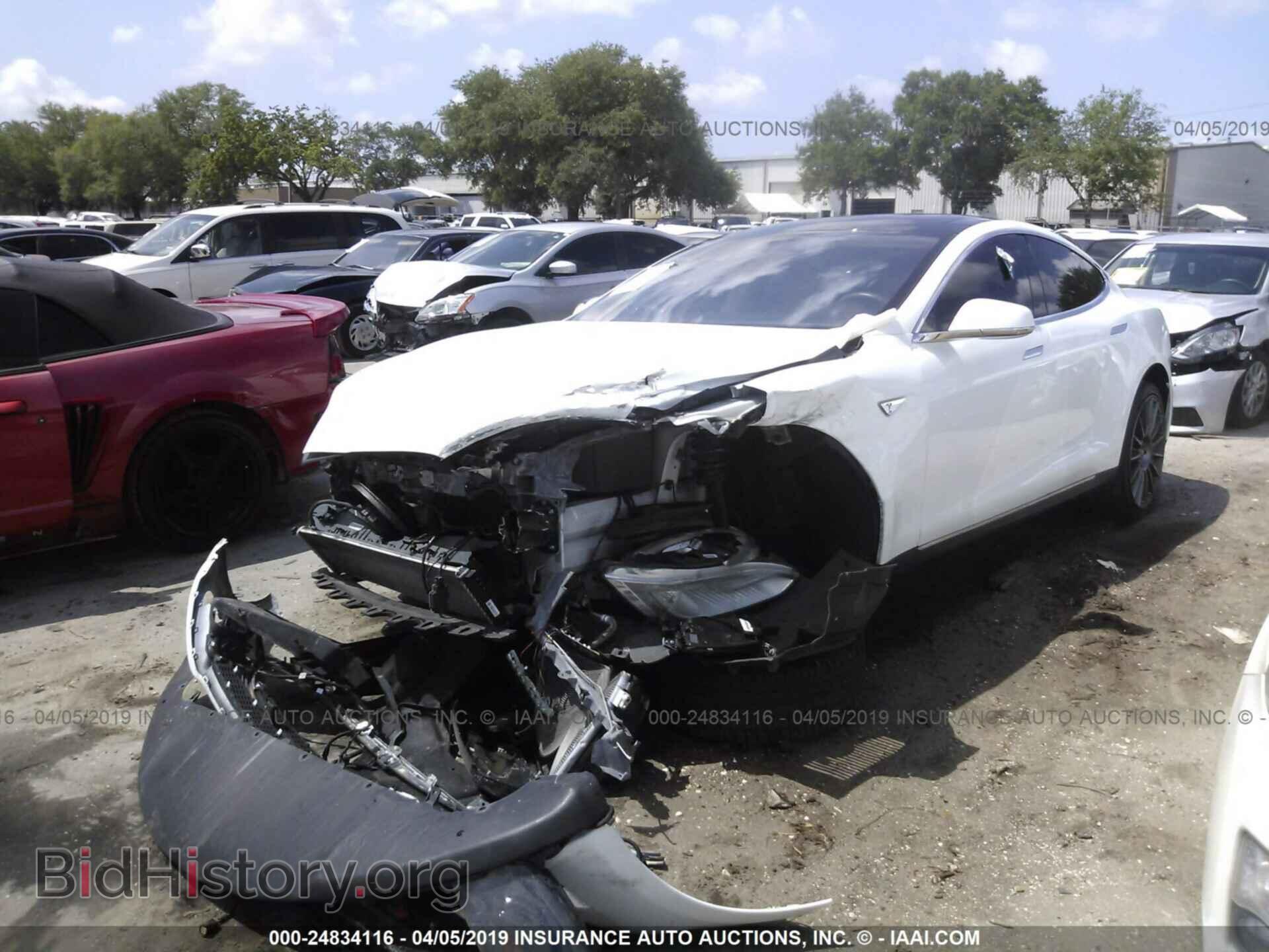 2013 TESLA MODEL S - VIN: 5YJSA1AG3DFP09472 - Photo 2