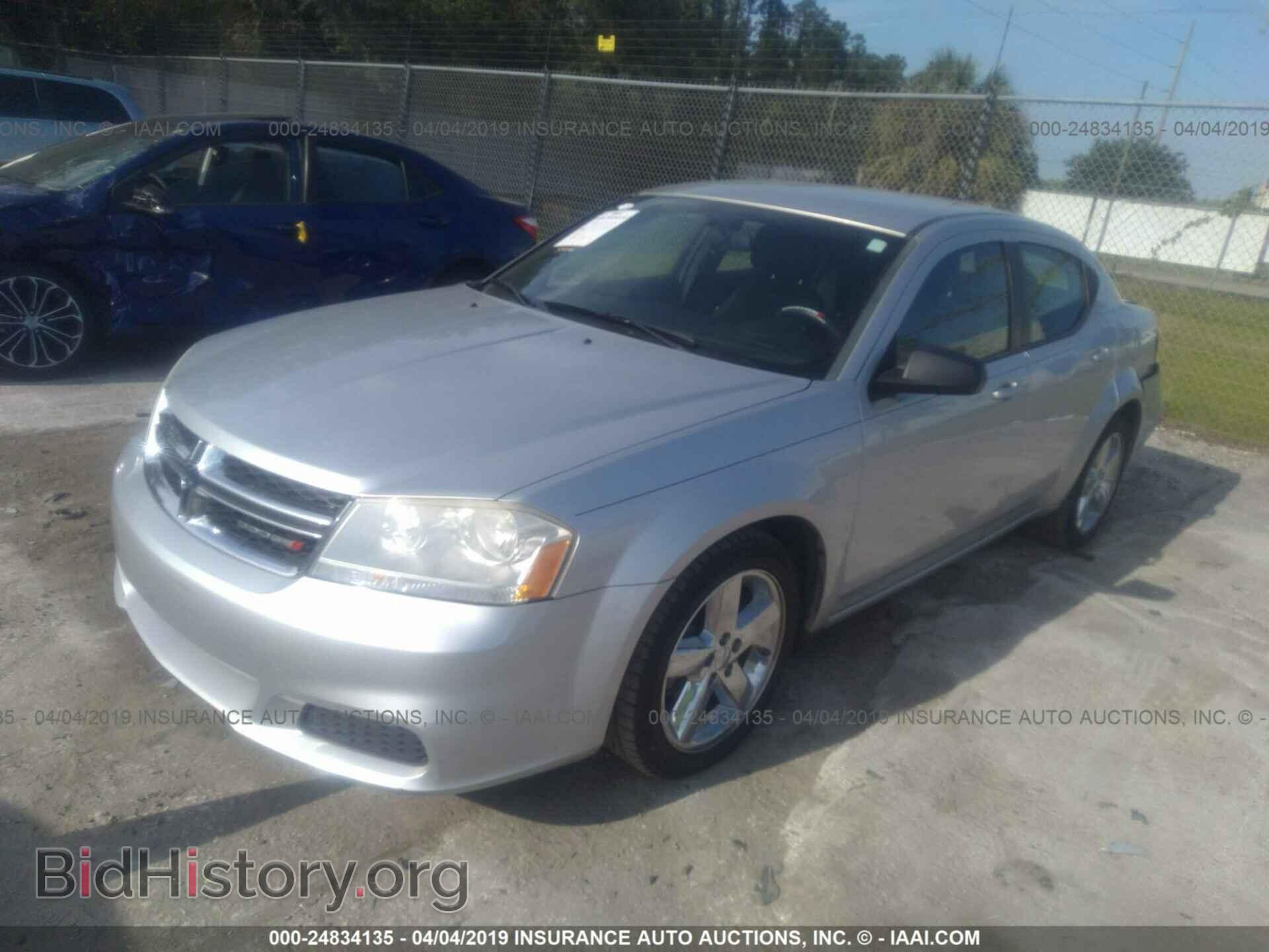 2012 DODGE AVENGER - VIN: 1C3CDZABXCN252341 - Фото 2